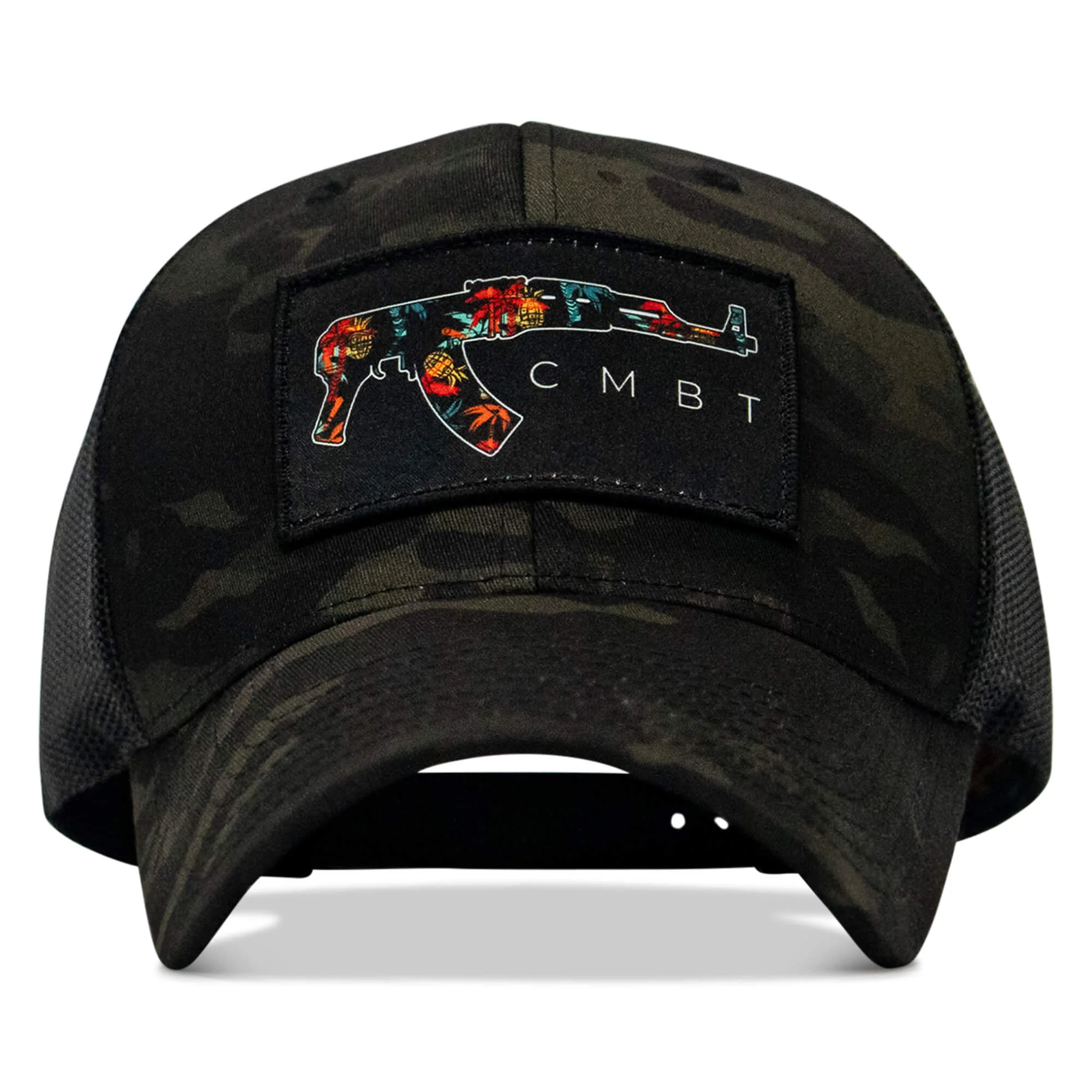 Tropical AK Patch Snapback Hat - Image 11