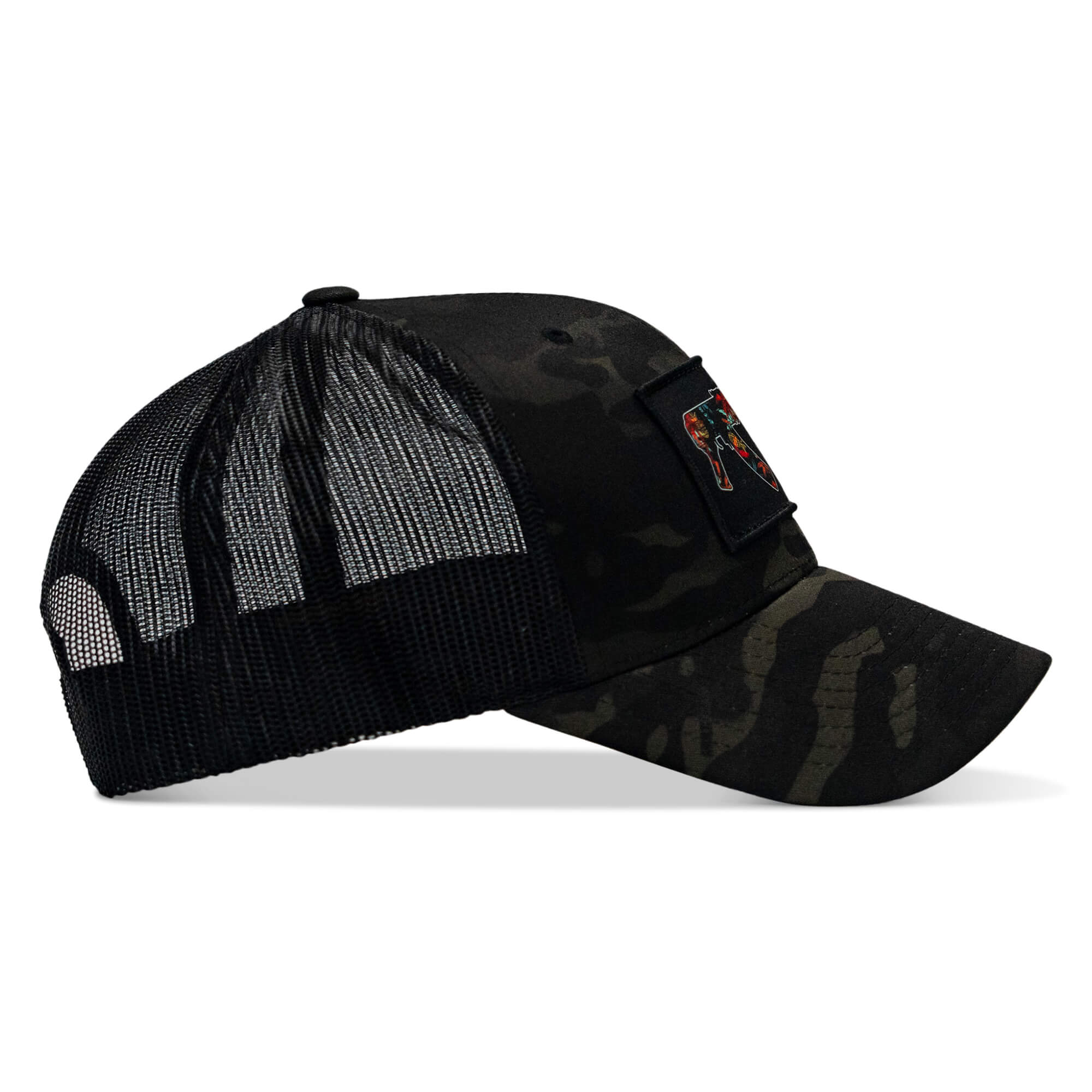 Tropical AK Patch Snapback Hat - Image 14