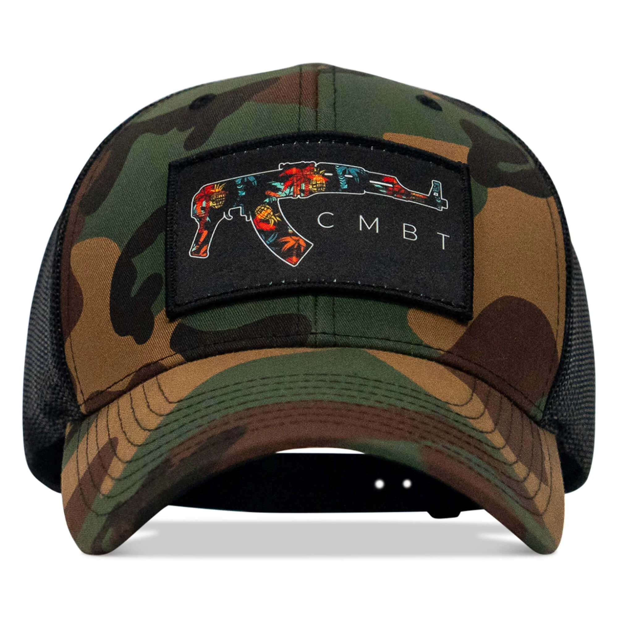 Tropical AK Patch Snapback Hat - Image 17