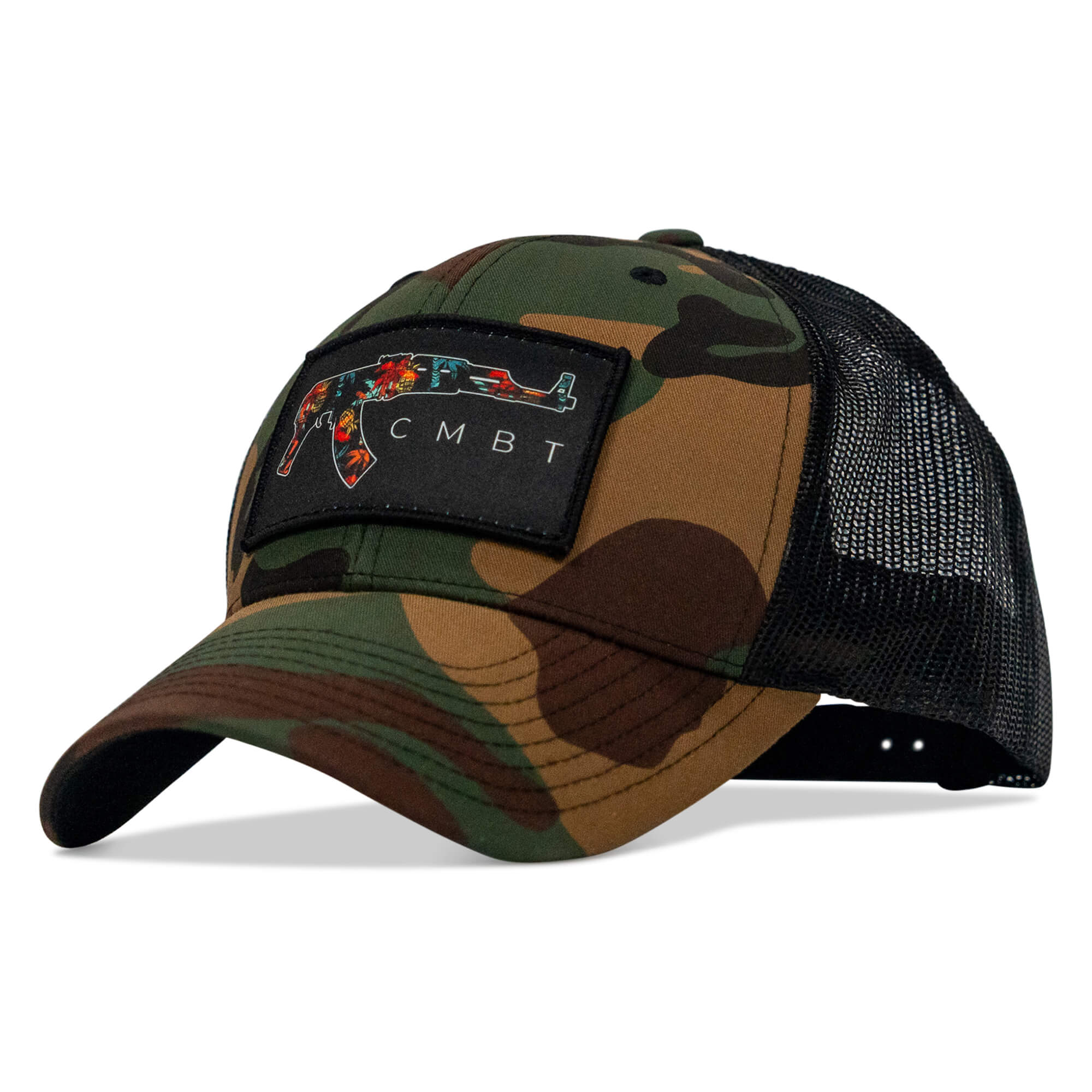 Tropical AK Patch Snapback Hat - Image 19