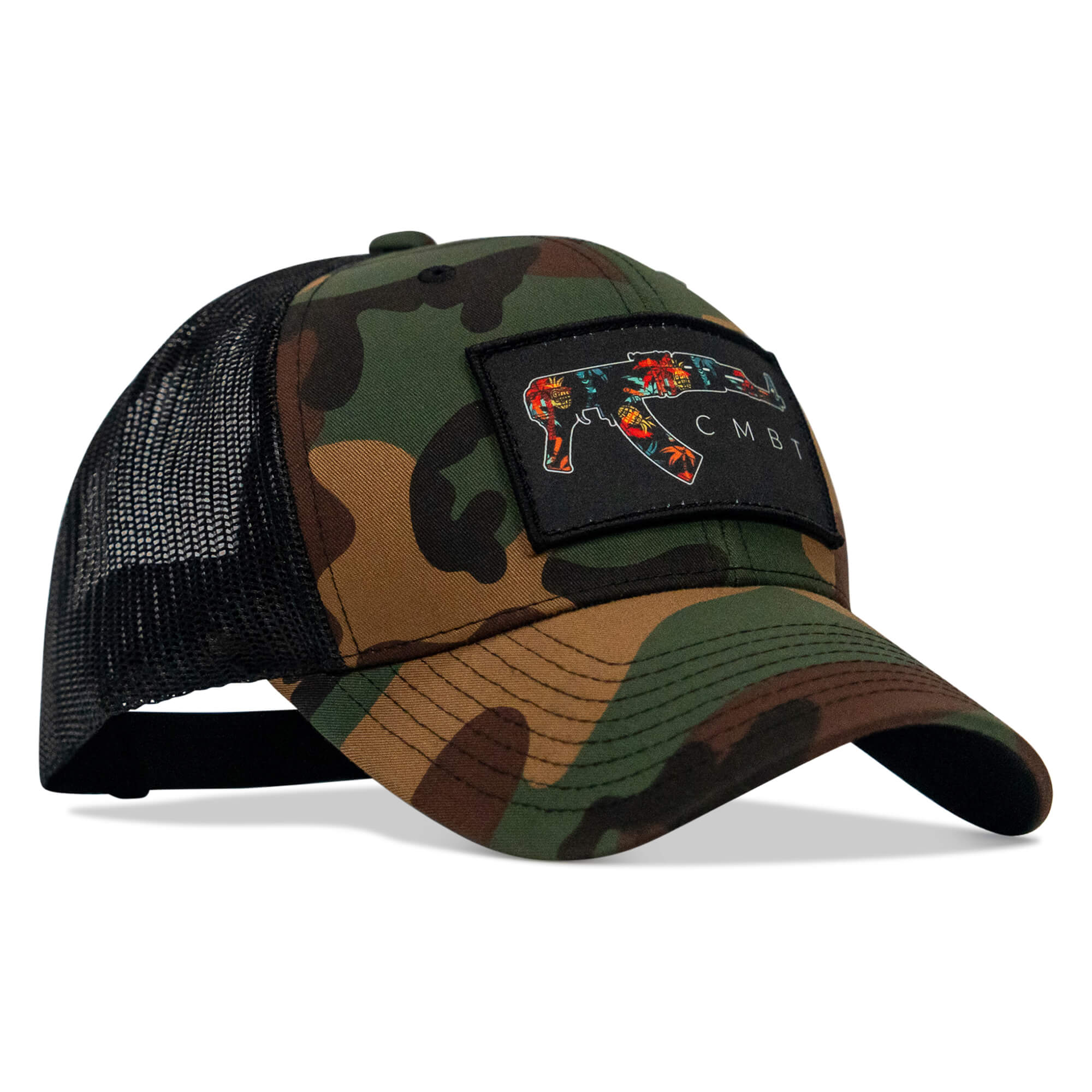 Tropical AK Patch Snapback Hat - Image 21