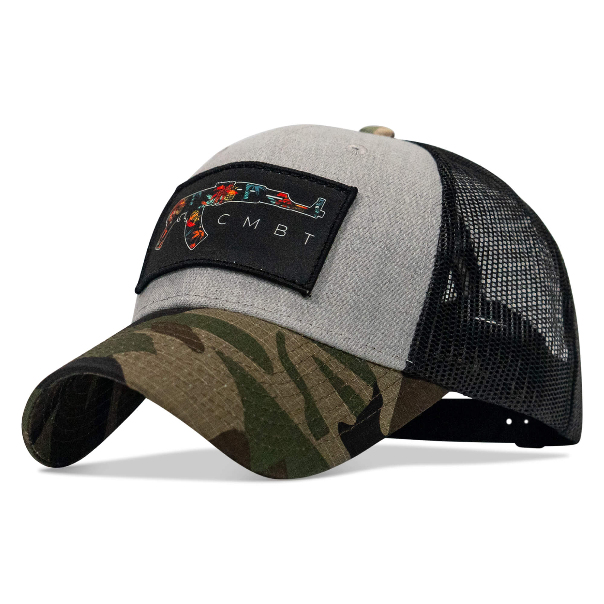 Tropical AK Patch Snapback Hat - Image 24