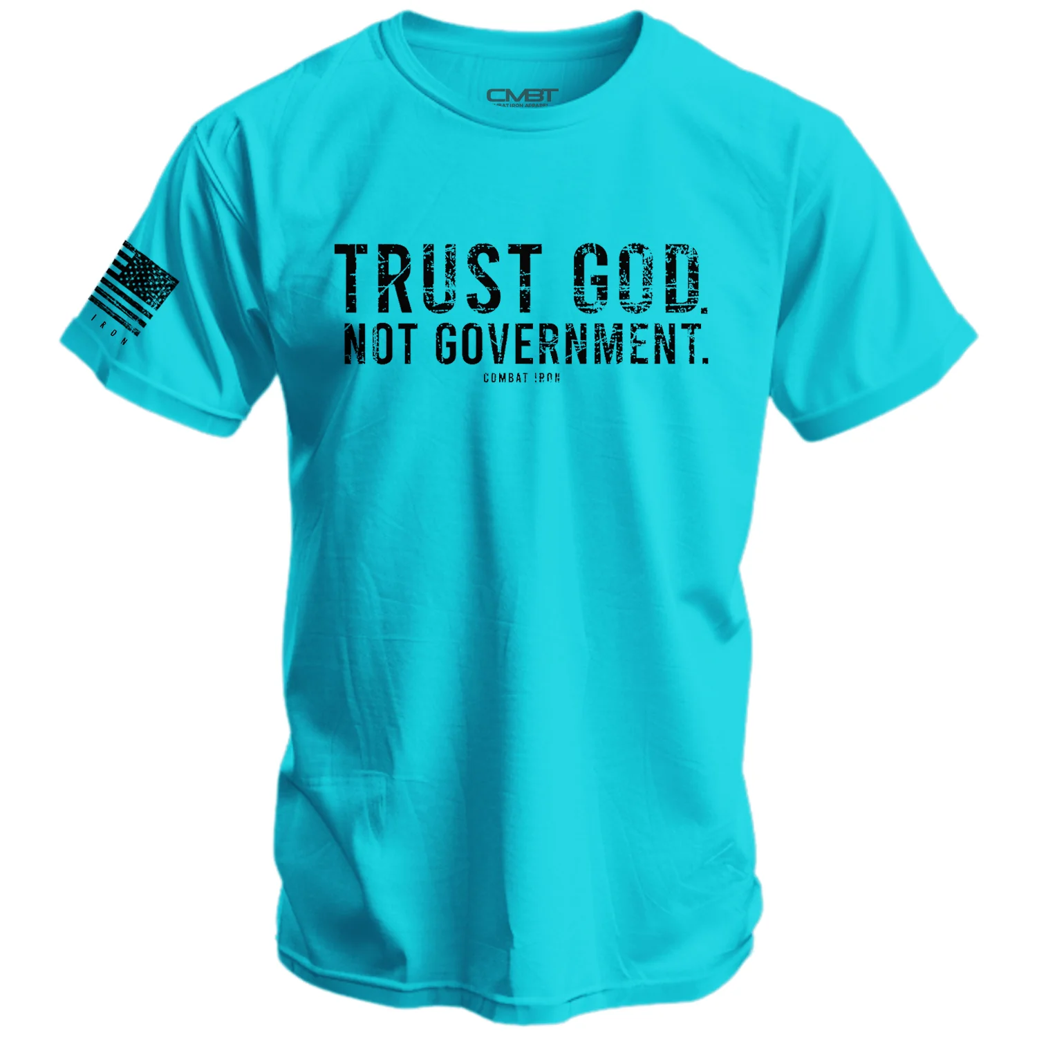Trust God. Not Government. Men's T-Shirt - Image 7