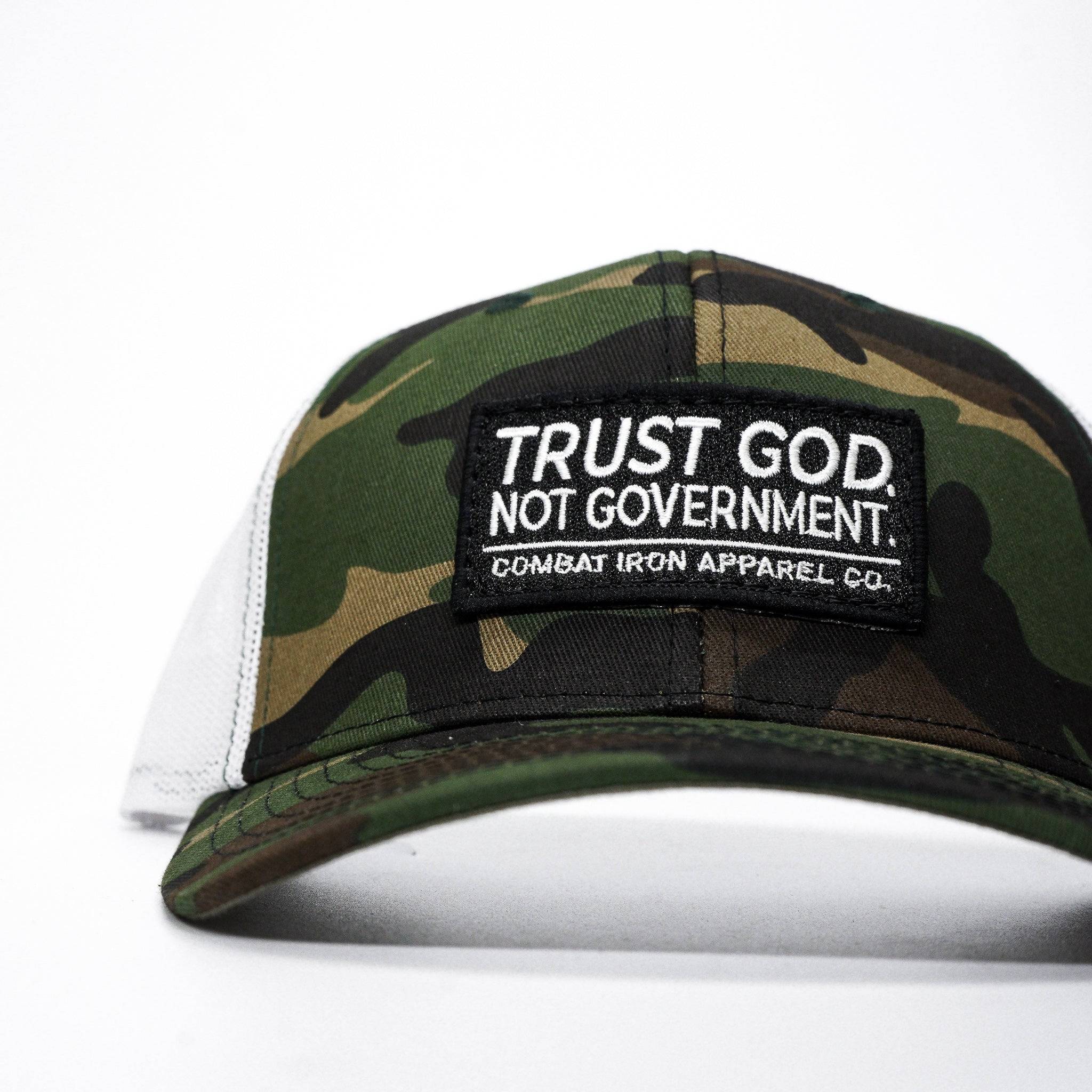 Trust God. Not Government. Mid-Profile Mesh Snapback - Image 5