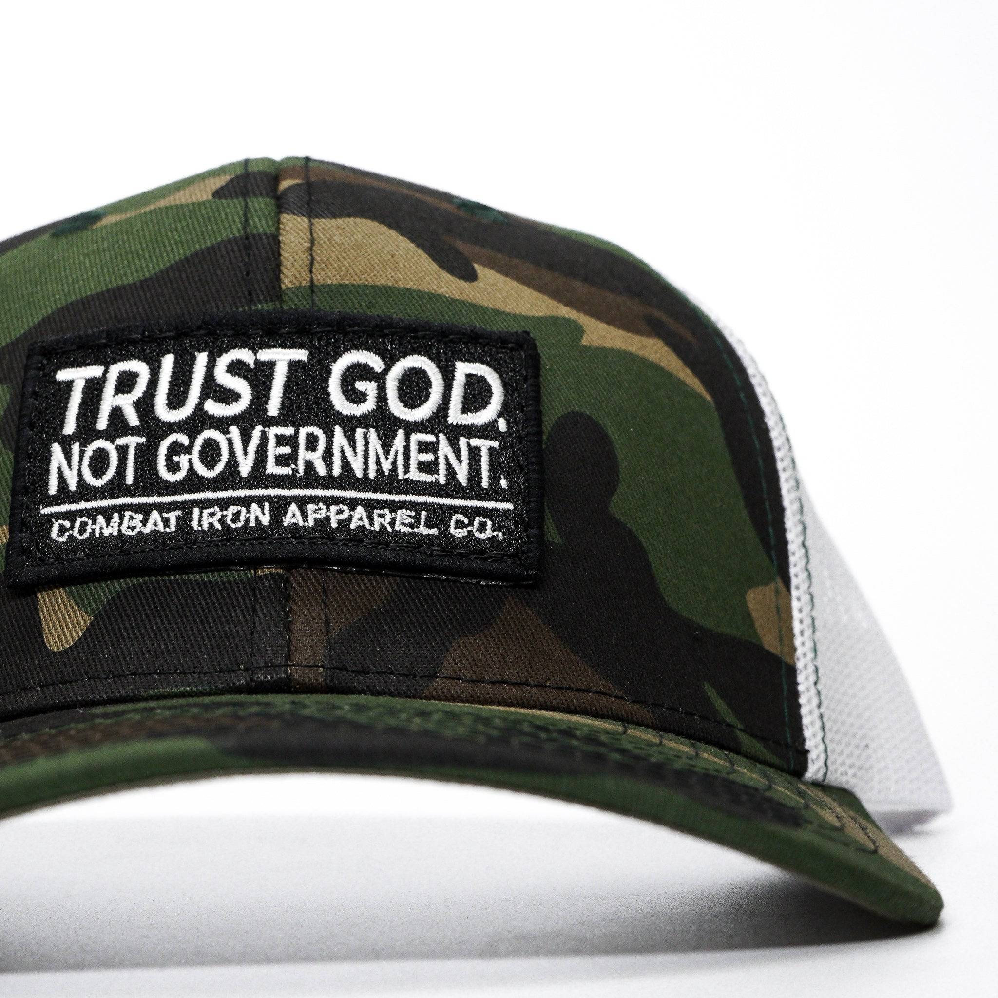 Trust God. Not Government. Mid-Profile Mesh Snapback - Image 6