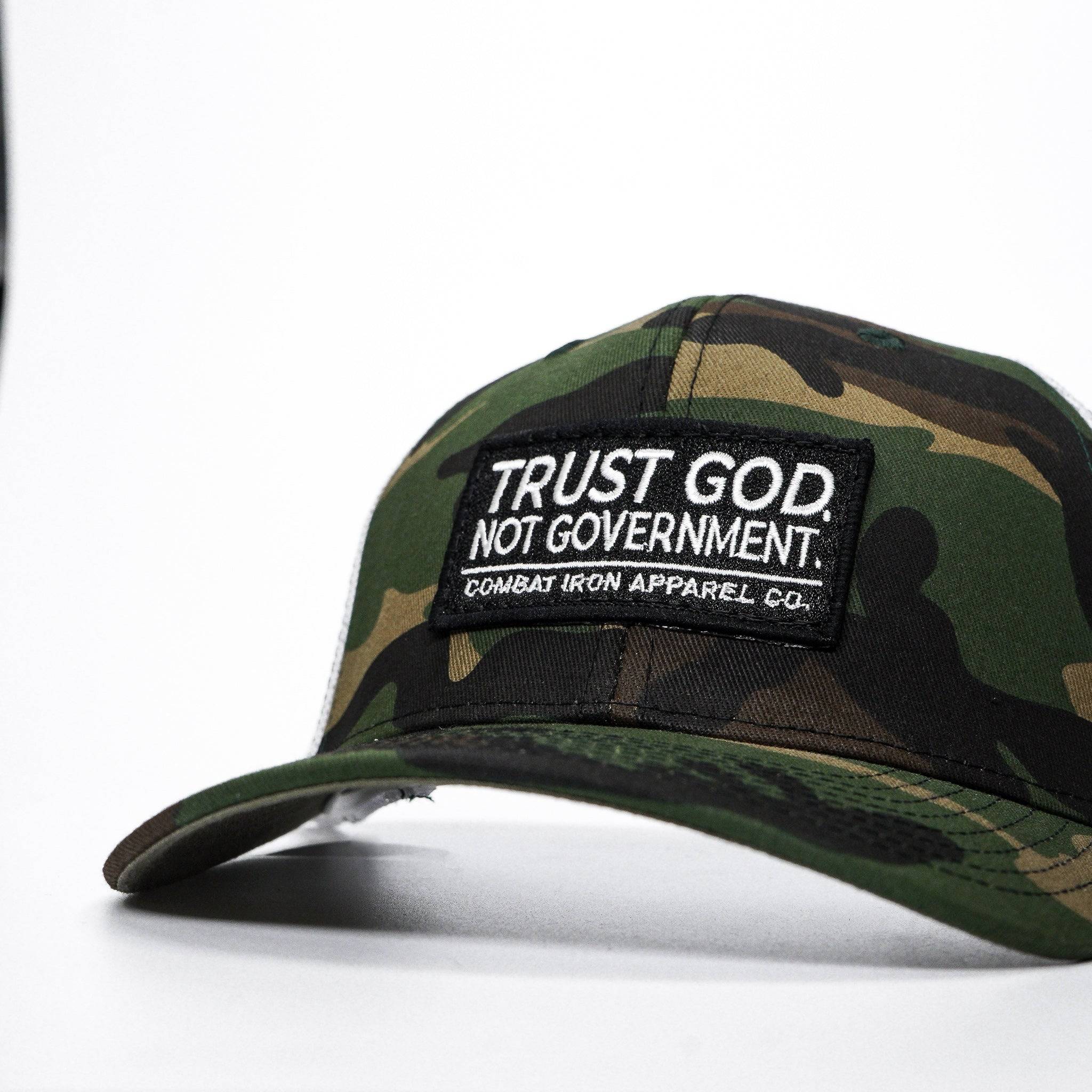Trust God. Not Government. Mid-Profile Mesh Snapback - Image 7