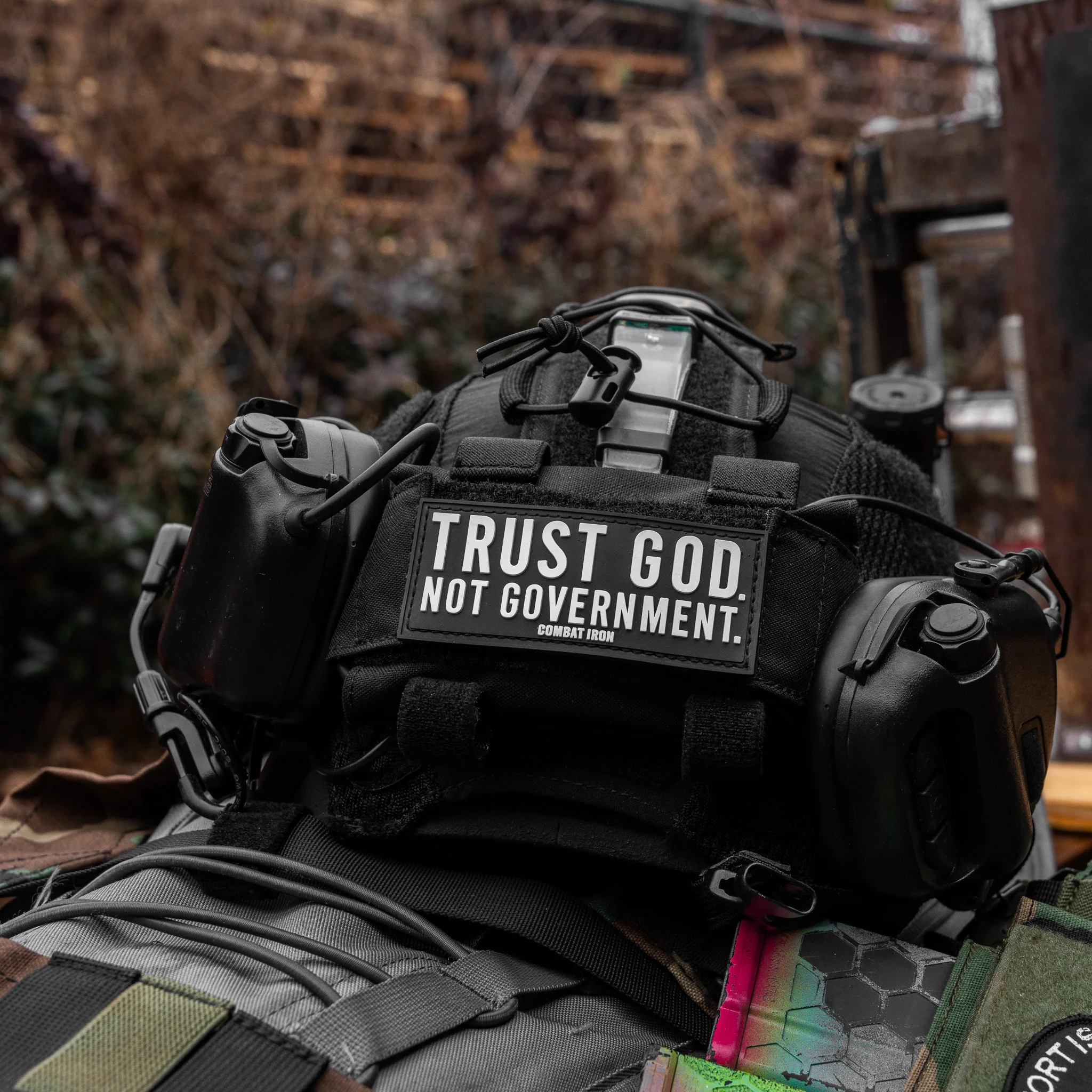 Trust God. Not Government. PVC Patch - Image 2