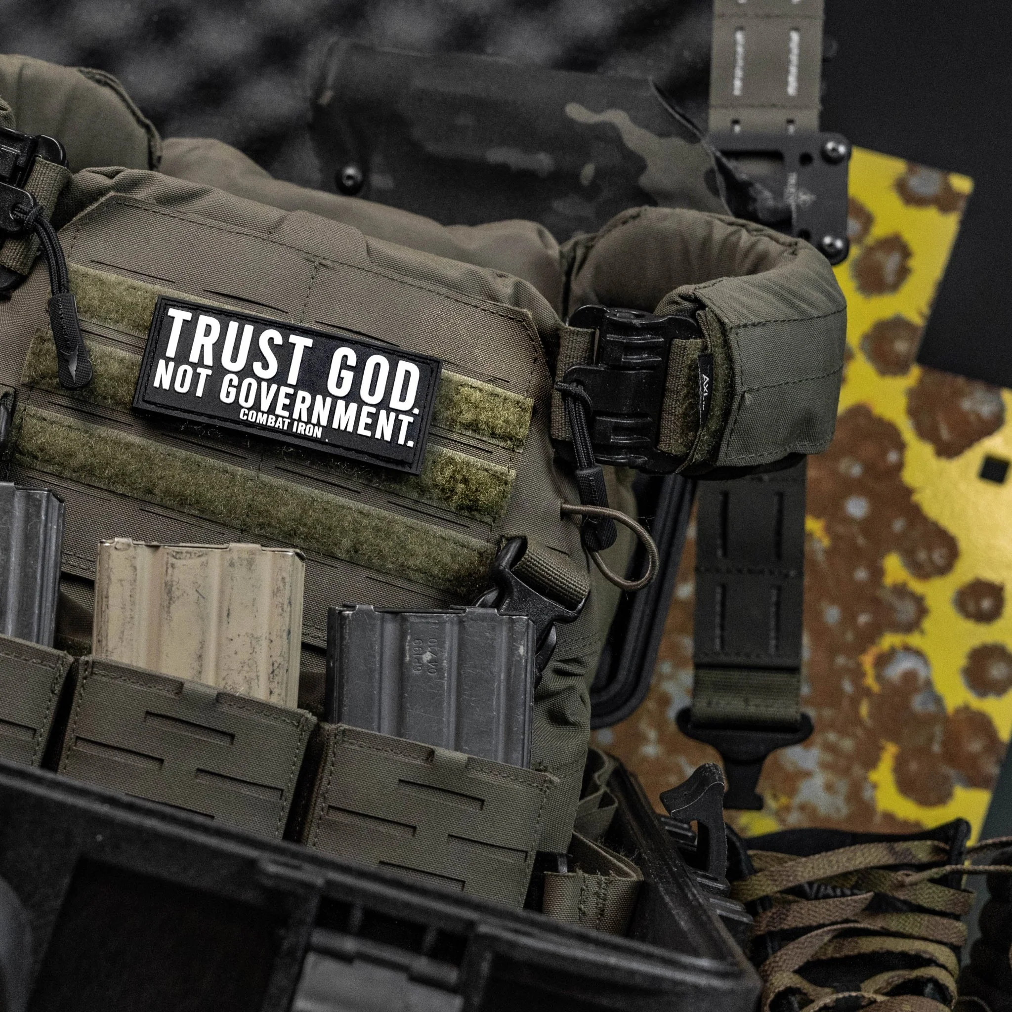 Trust God. Not Government. PVC Patch - Image 3
