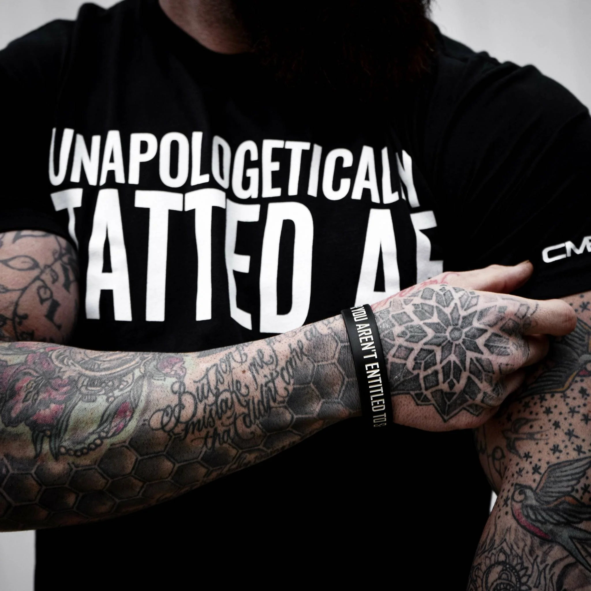 Unapologetically Tatted AF Men's T-shirt - Image 6