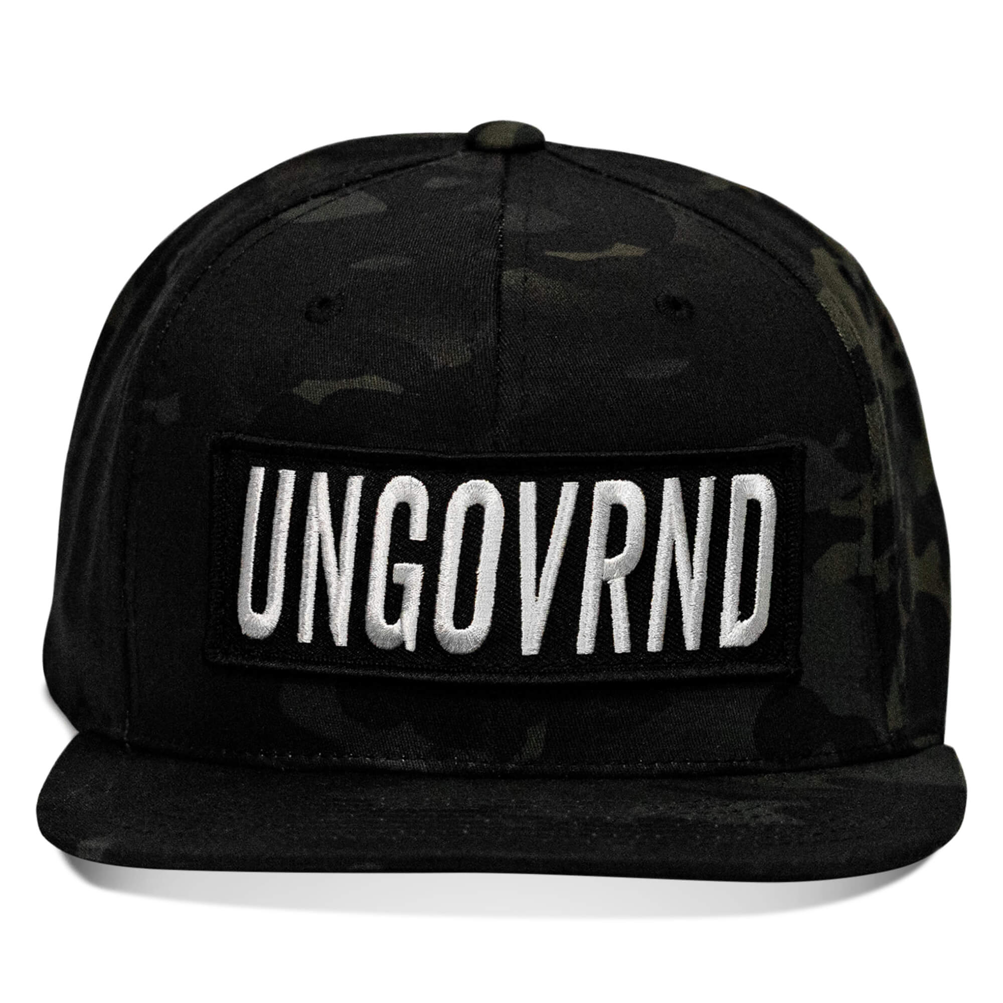 Ungovrnd Oversized Patch Flatbill SnapBack Hat - Image 8