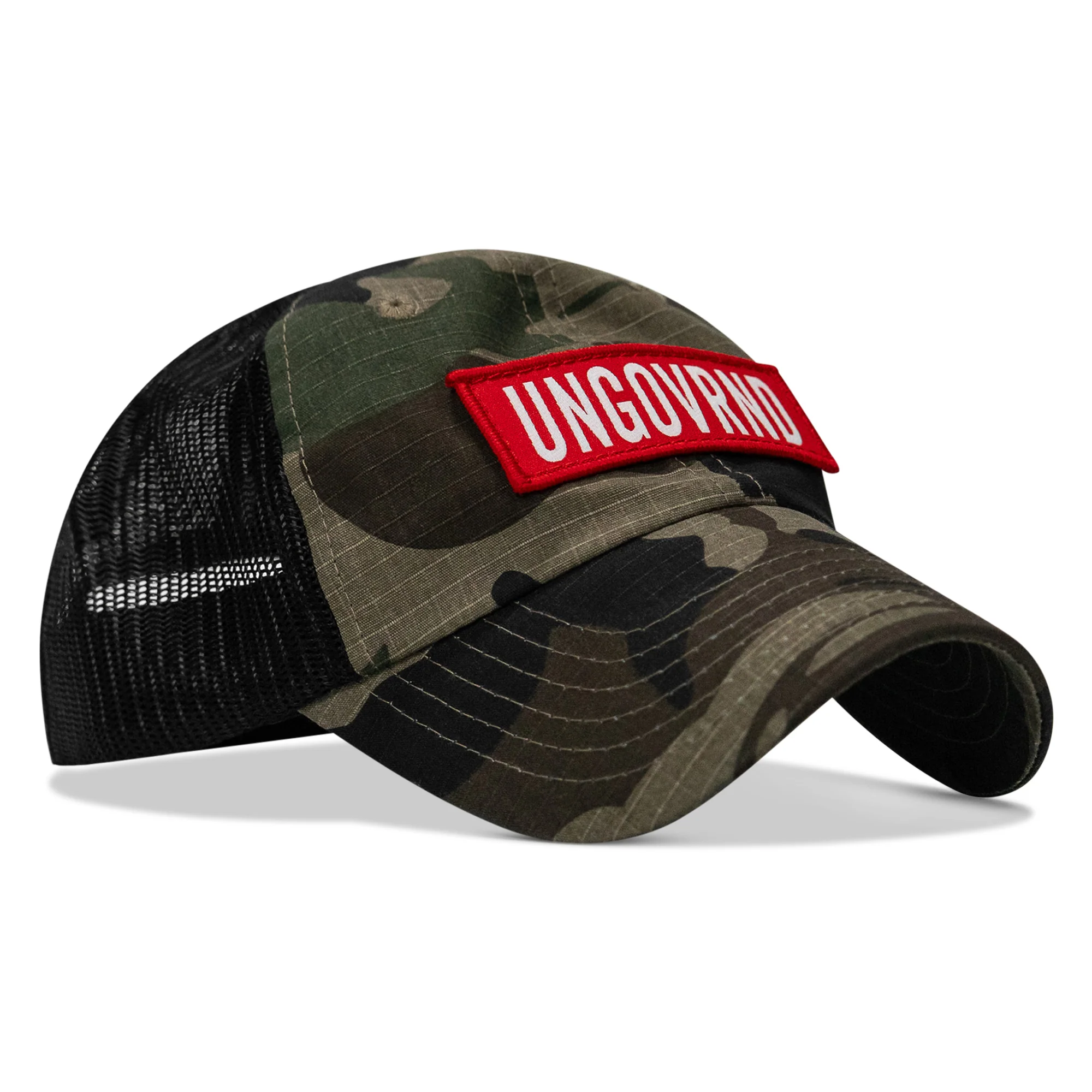 Ungovrnd Patch Tactical Ripstop Mesh Snapback Hat - Image 14