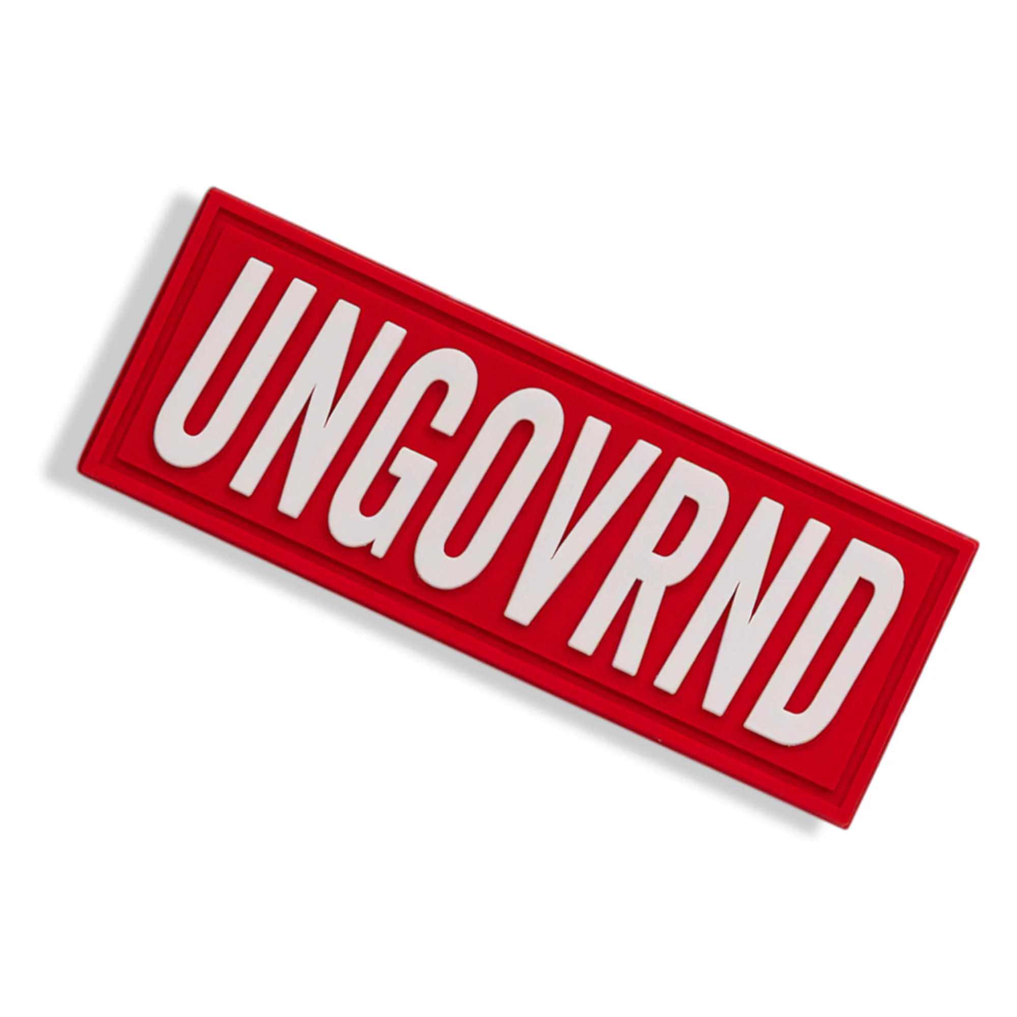 Ungovrnd Red PVC Patch - Image 4