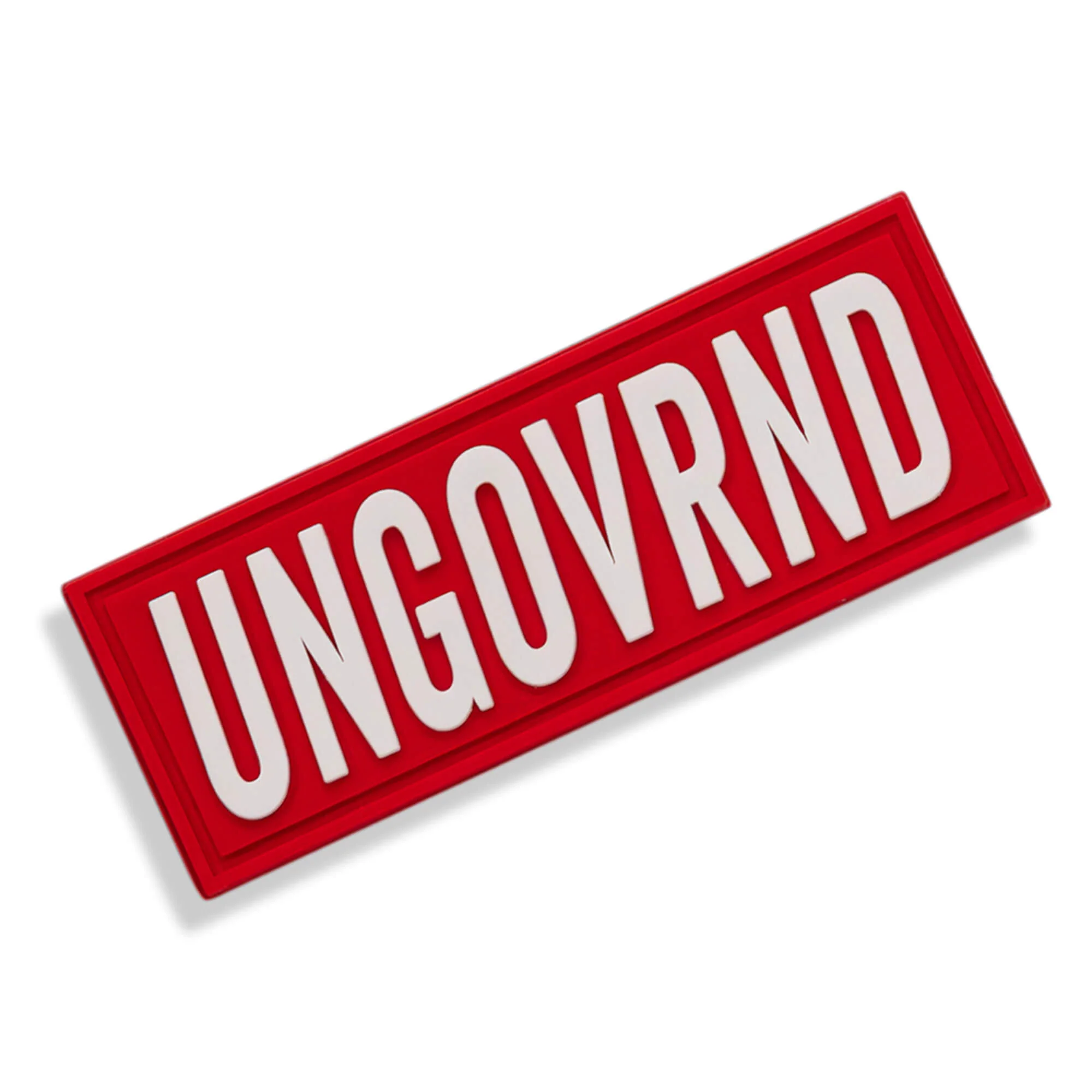 Ungovrnd Red PVC Patch - Image 5