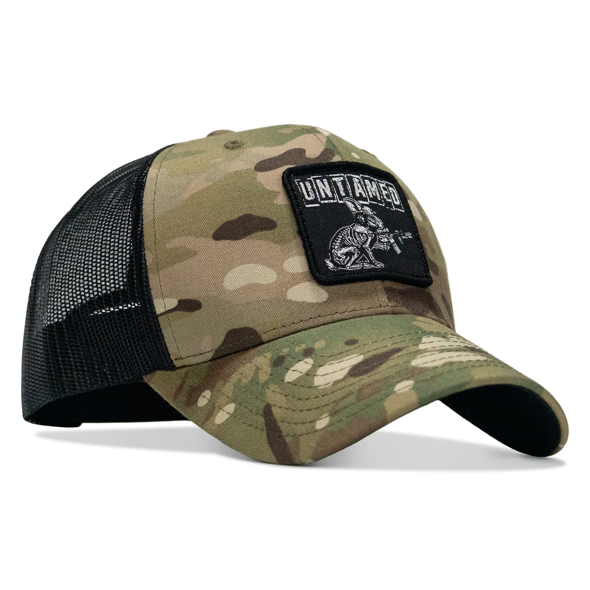 Untamed Rabbit Patch Snapback Hat - Image 10