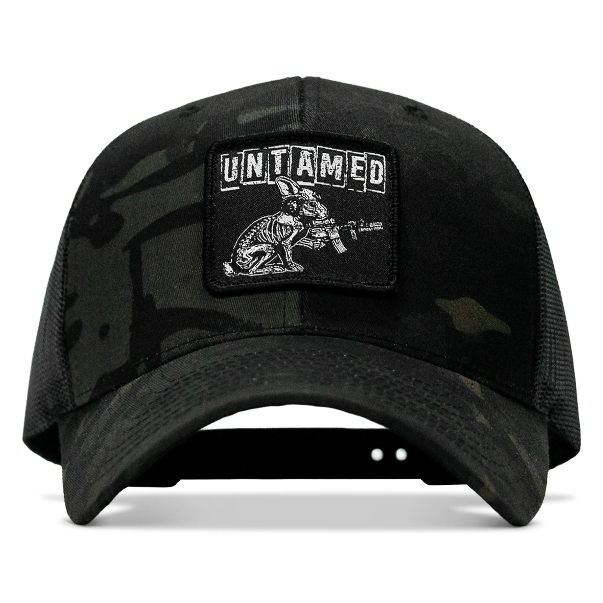 Untamed Rabbit Patch Snapback Hat - Image 13