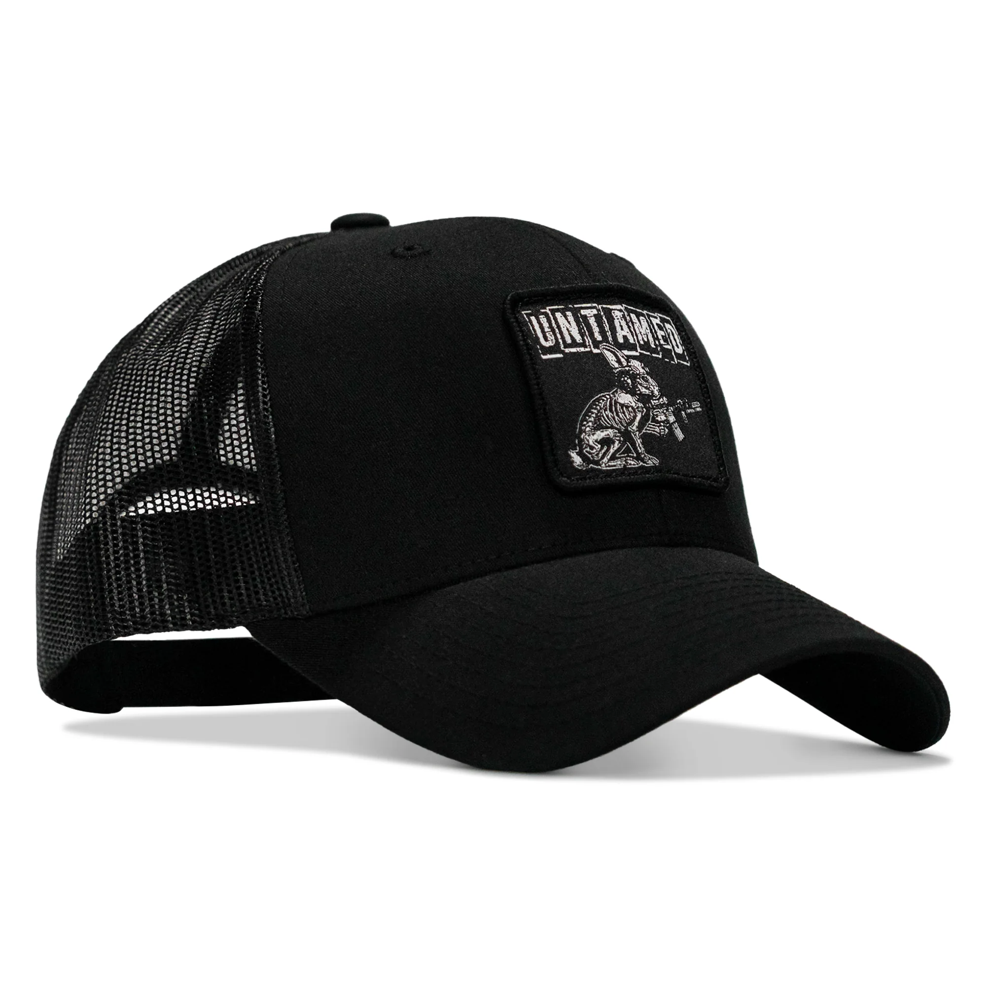 Untamed Rabbit Patch Snapback Hat - Image 3