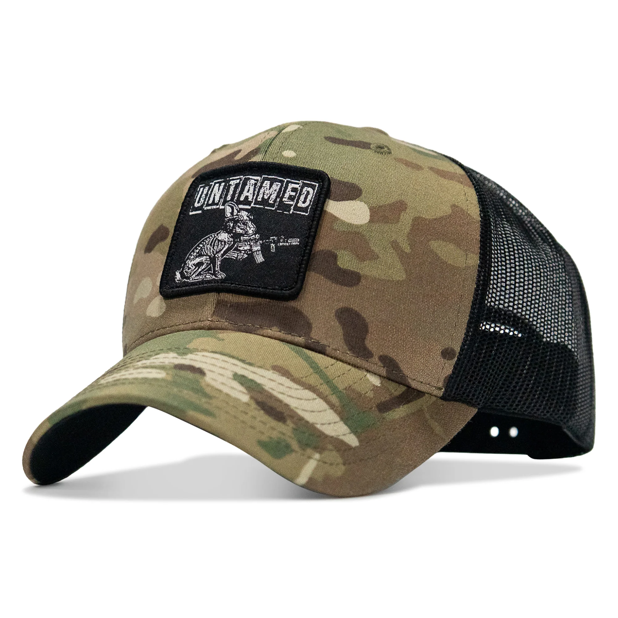 Untamed Rabbit Patch Snapback Hat - Image 9