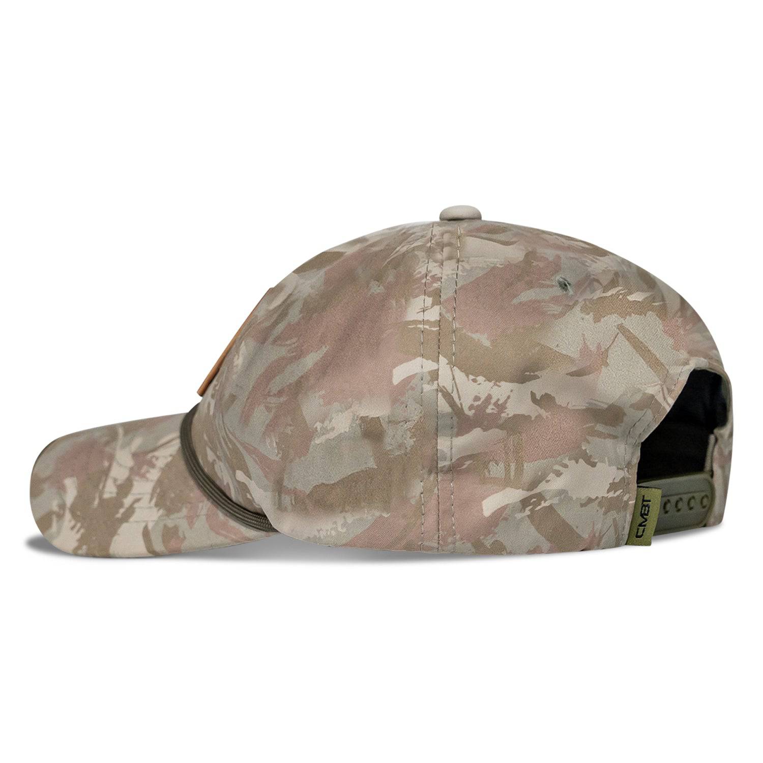 US Flag Leather Patch Crushable Snapback Hat - Image 9