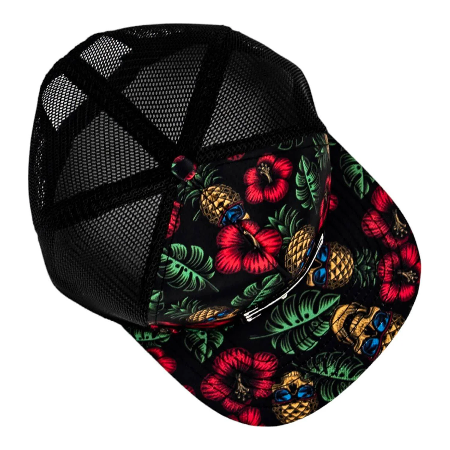 Uzi Patch Black Pineapple Express Flatbill Snapback Hat - Image 5