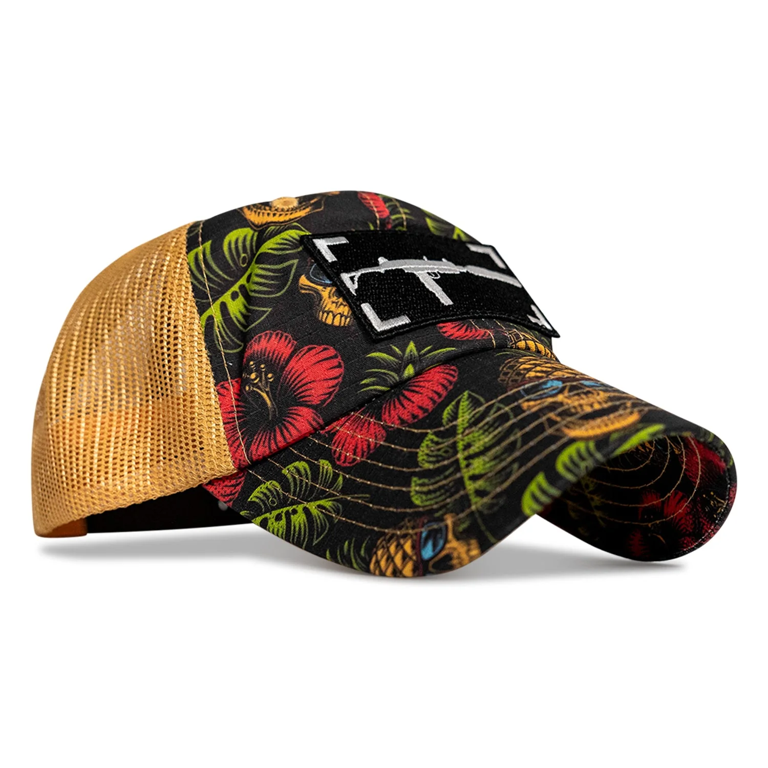 Uzi Patch Patch Tactical Ripstop Mesh Snapback Hat - Image 3