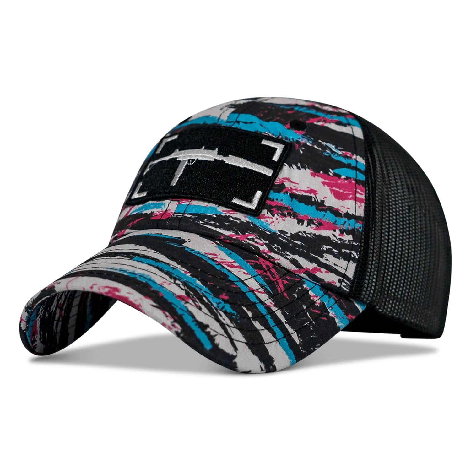 Uzi Patch Patch Tactical Ripstop Mesh Snapback Hat - Image 7