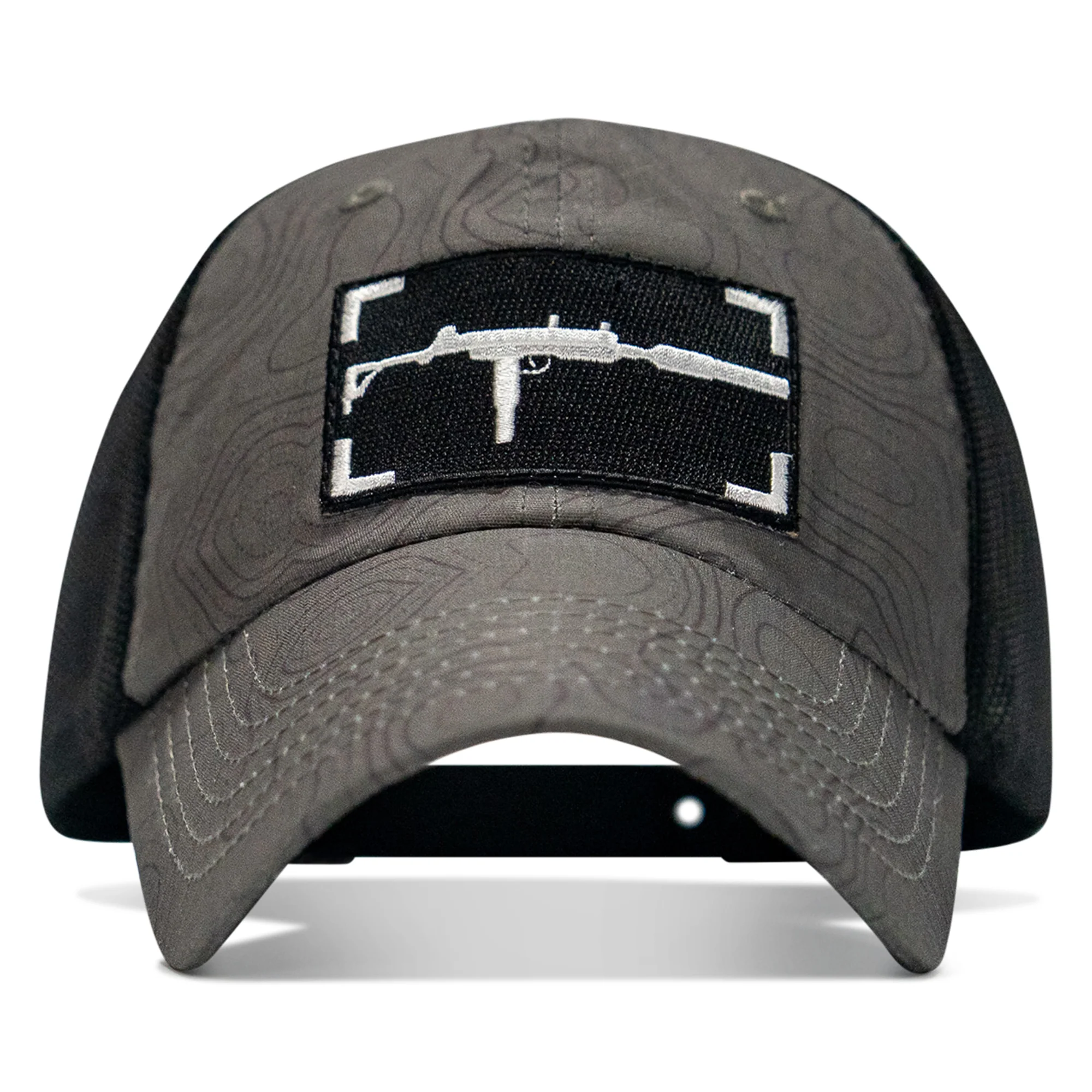 Uzi Patch Patch Tactical Ripstop Mesh Snapback Hat - Image 9