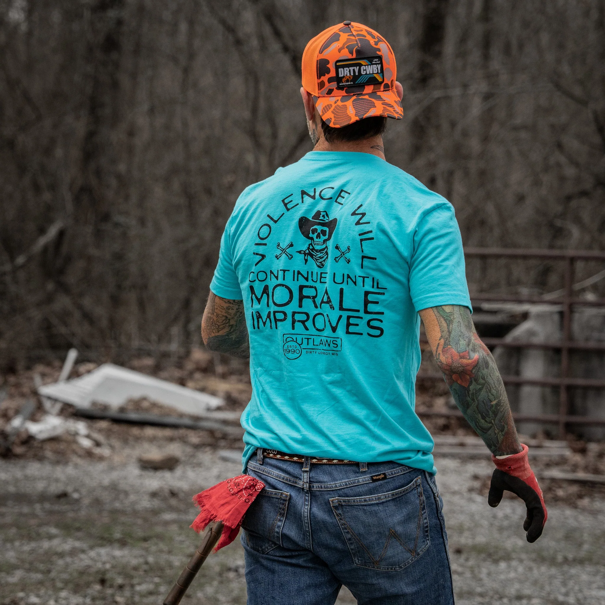 Violence Will Continue Until Morale Improves Men's T-Shirt - Image 5