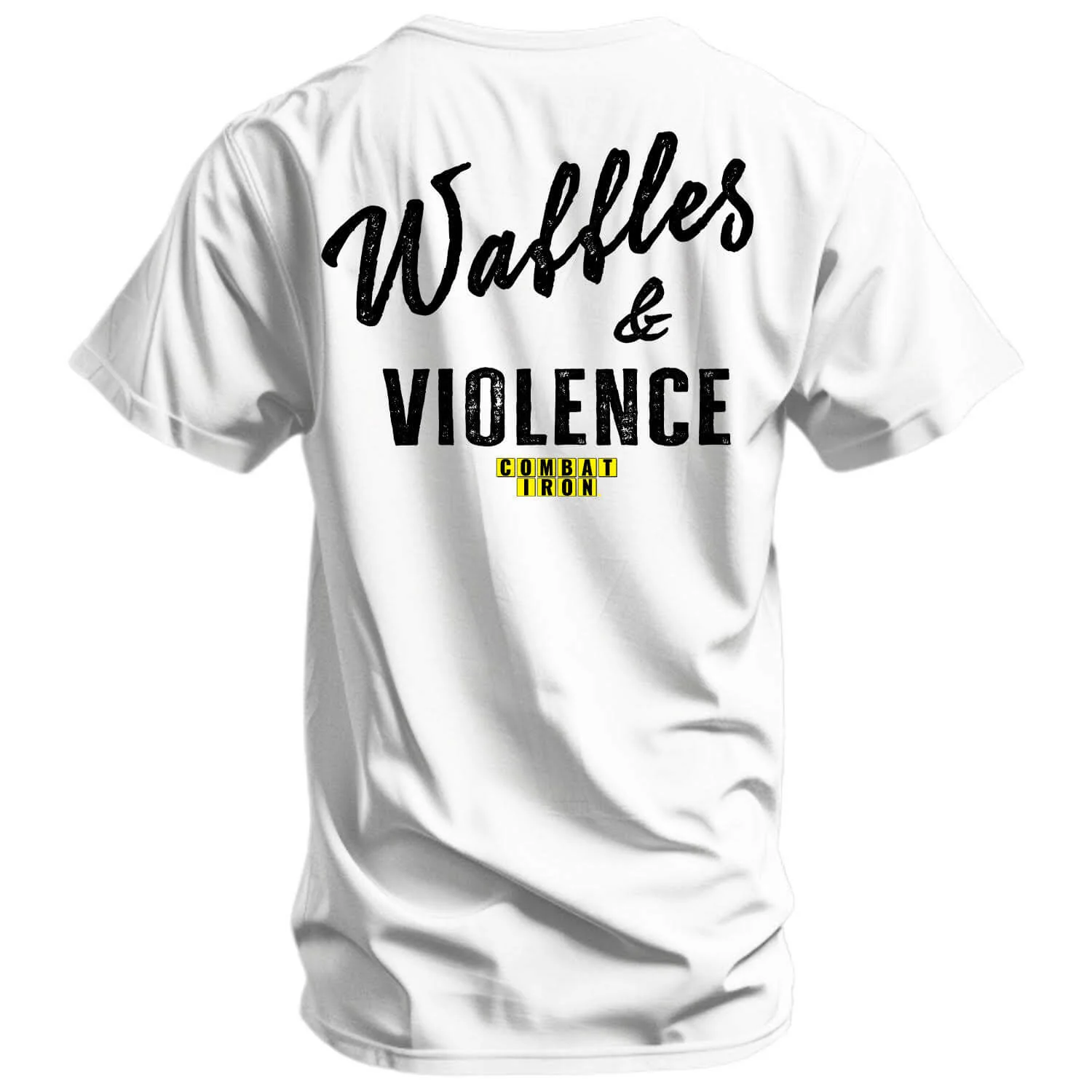 Waffles & Violence Men's T-Shirt - Image 10