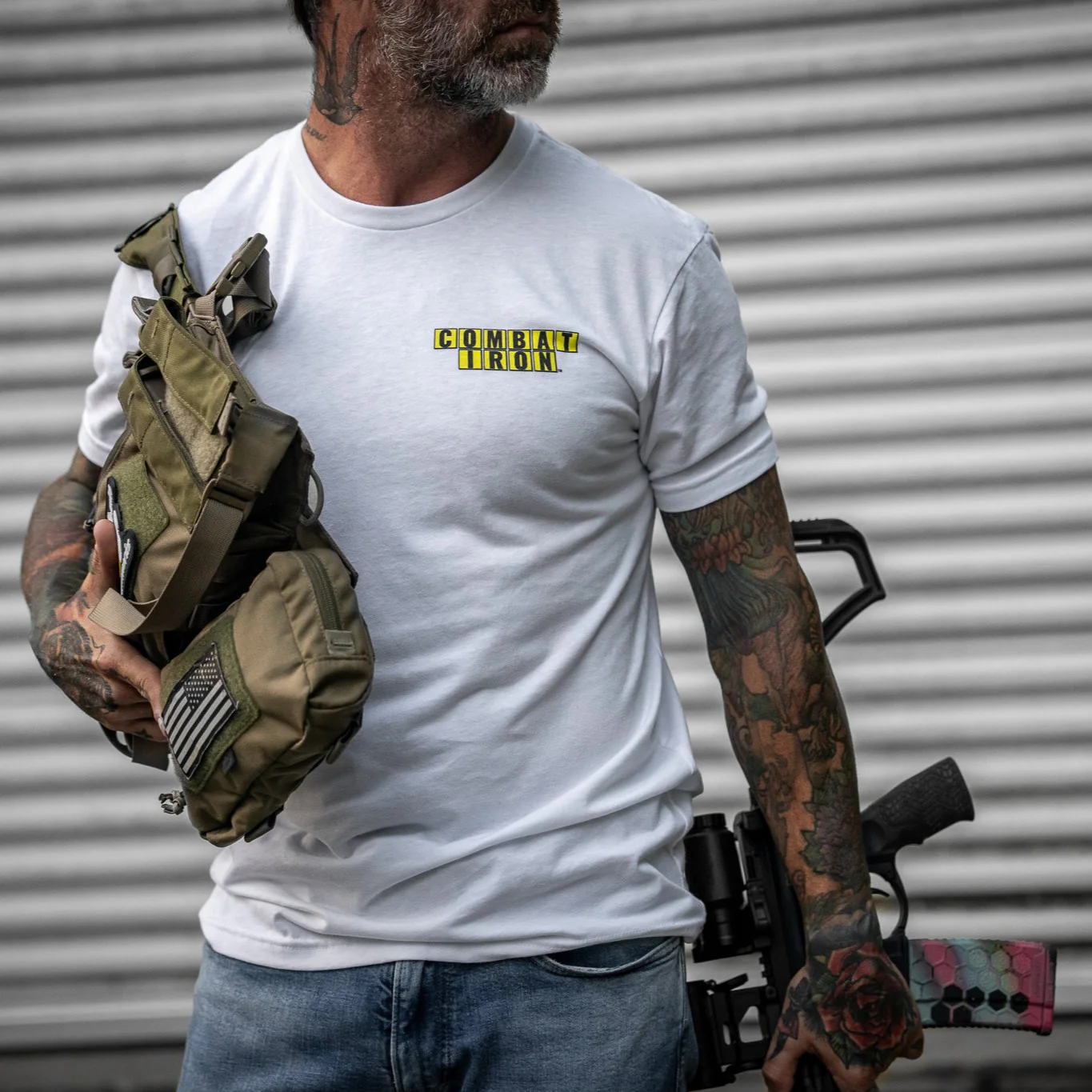 Waffles & Violence Men's T-Shirt - Image 13