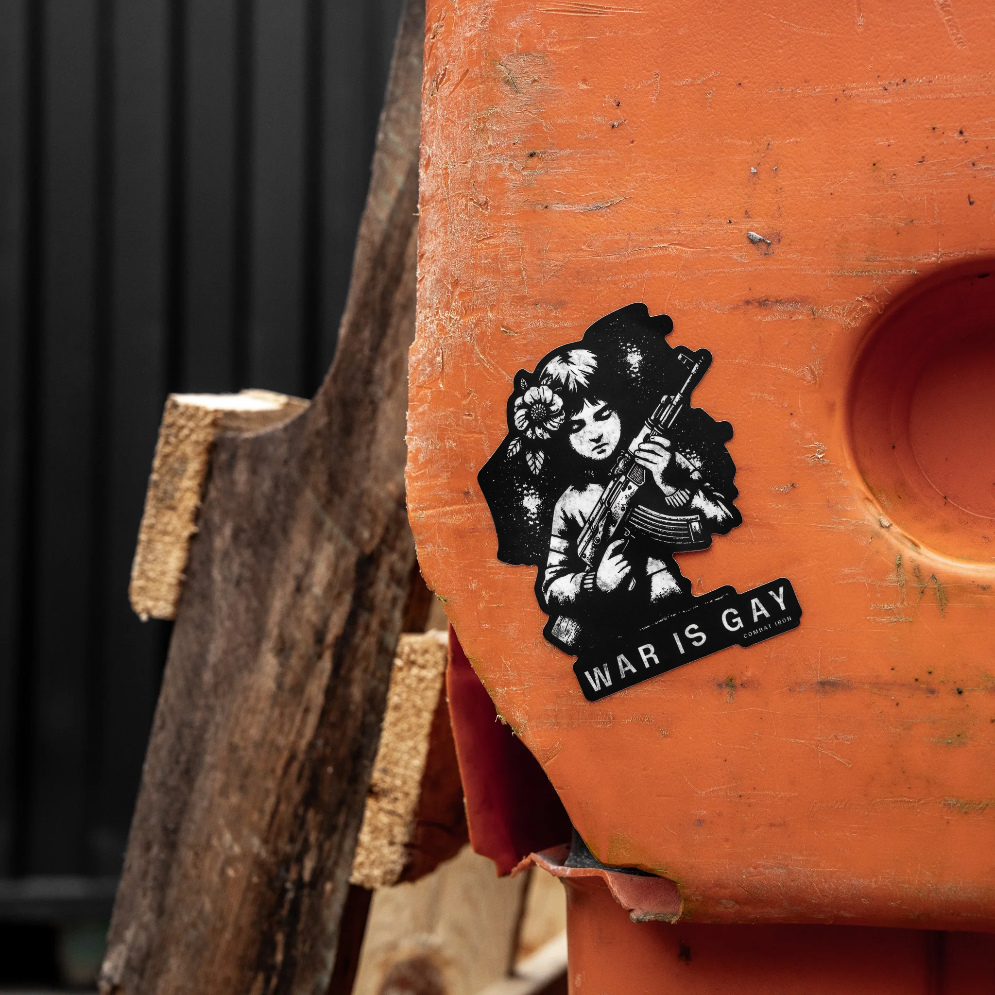 War Is Gay Decal - Image 3