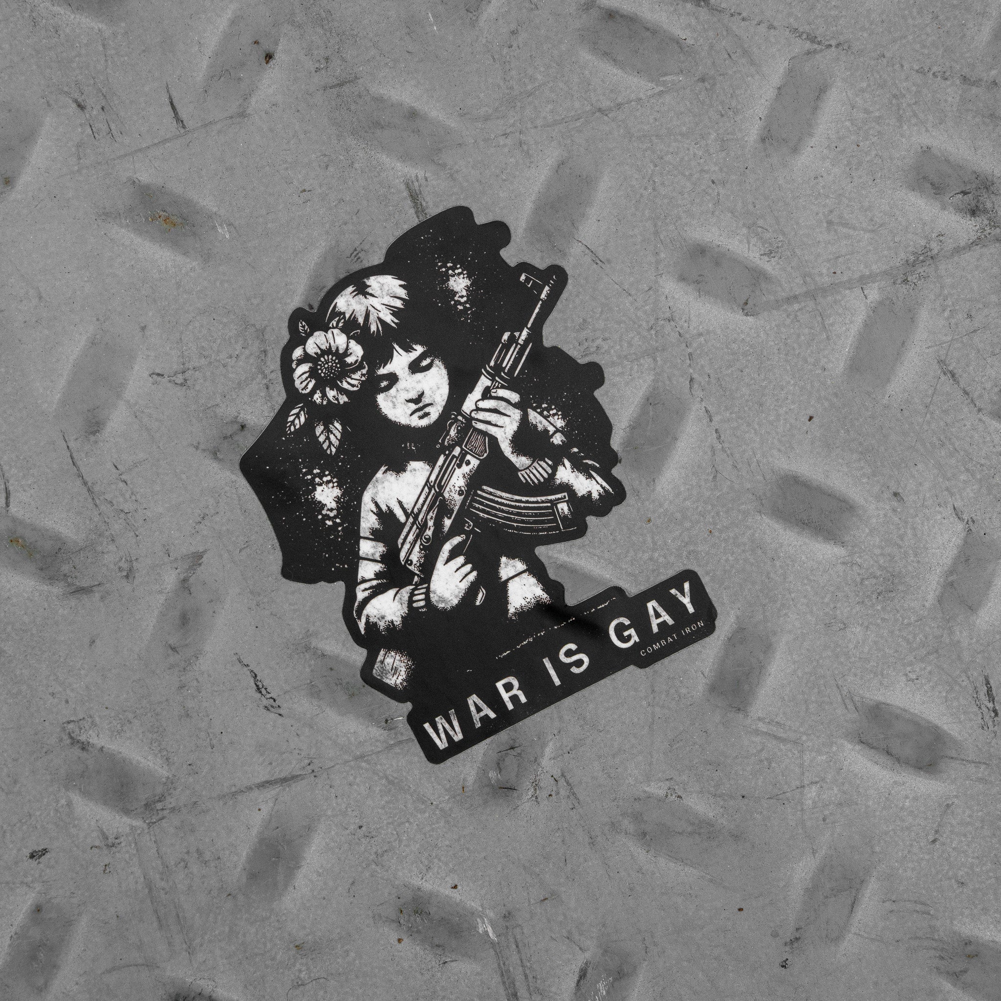 War Is Gay Decal - Image 4