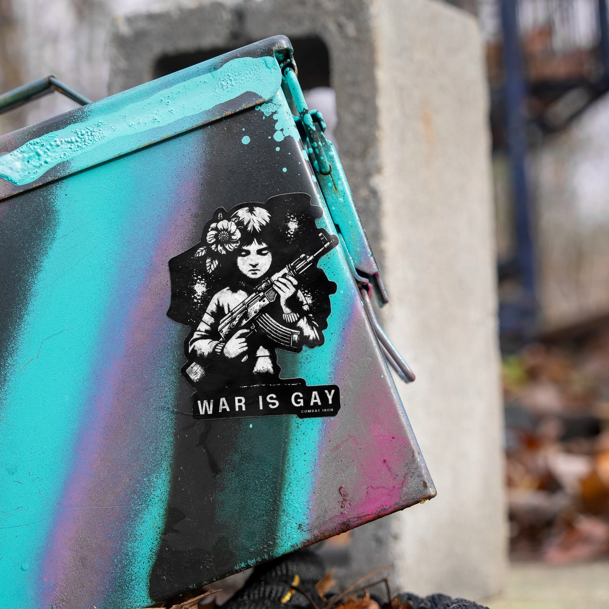 War Is Gay Decal - Image 5