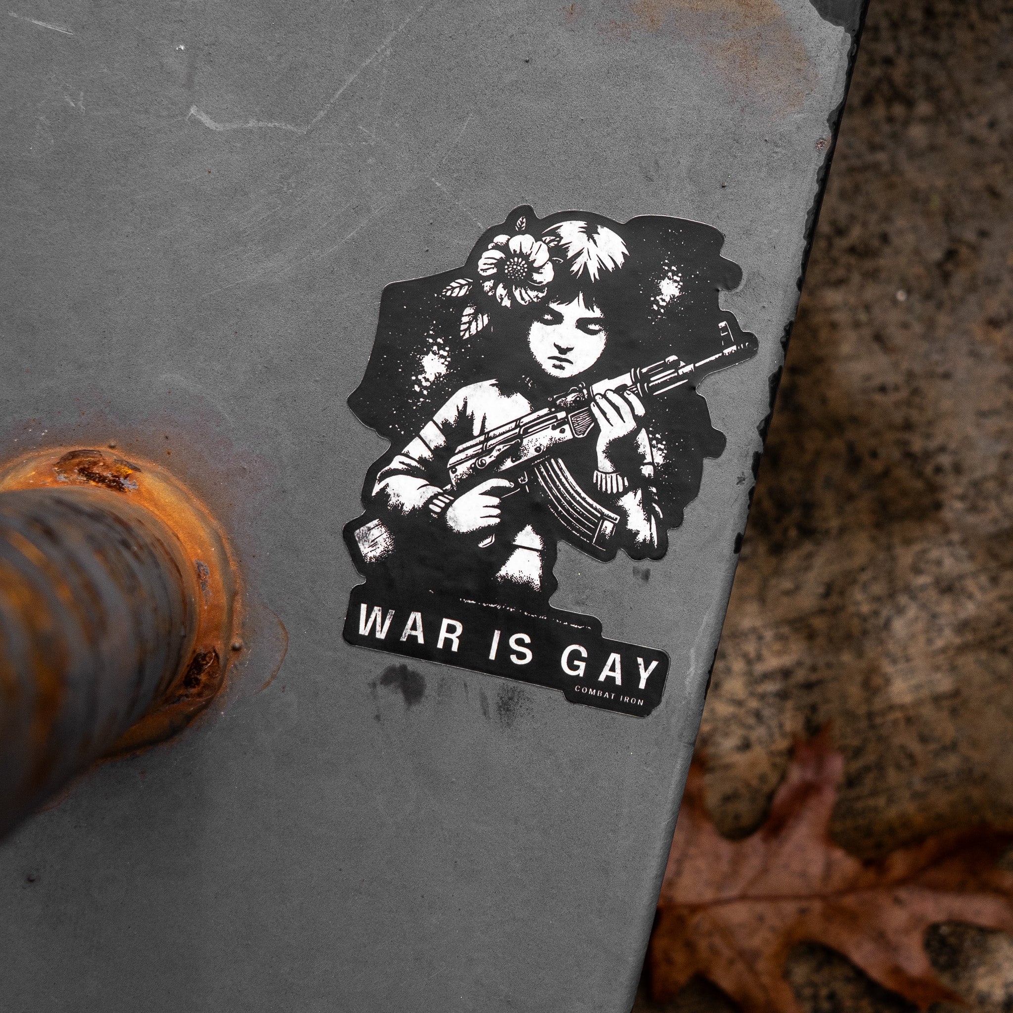 War Is Gay Decal - Image 6