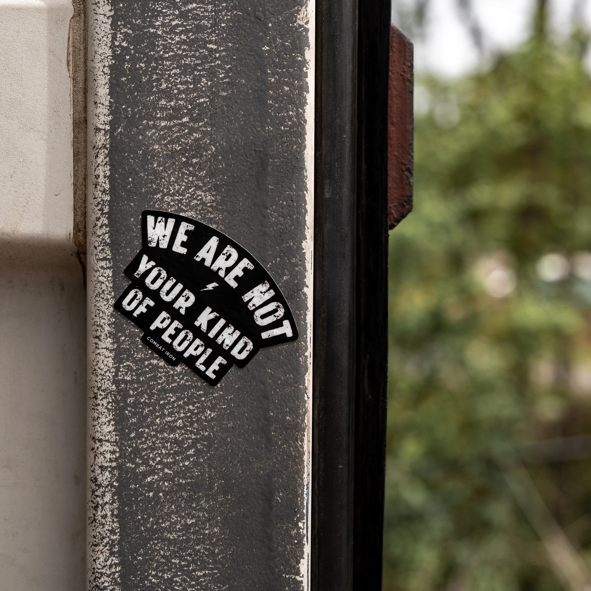 We Are Not Your Kind Of People Decal - Image 4