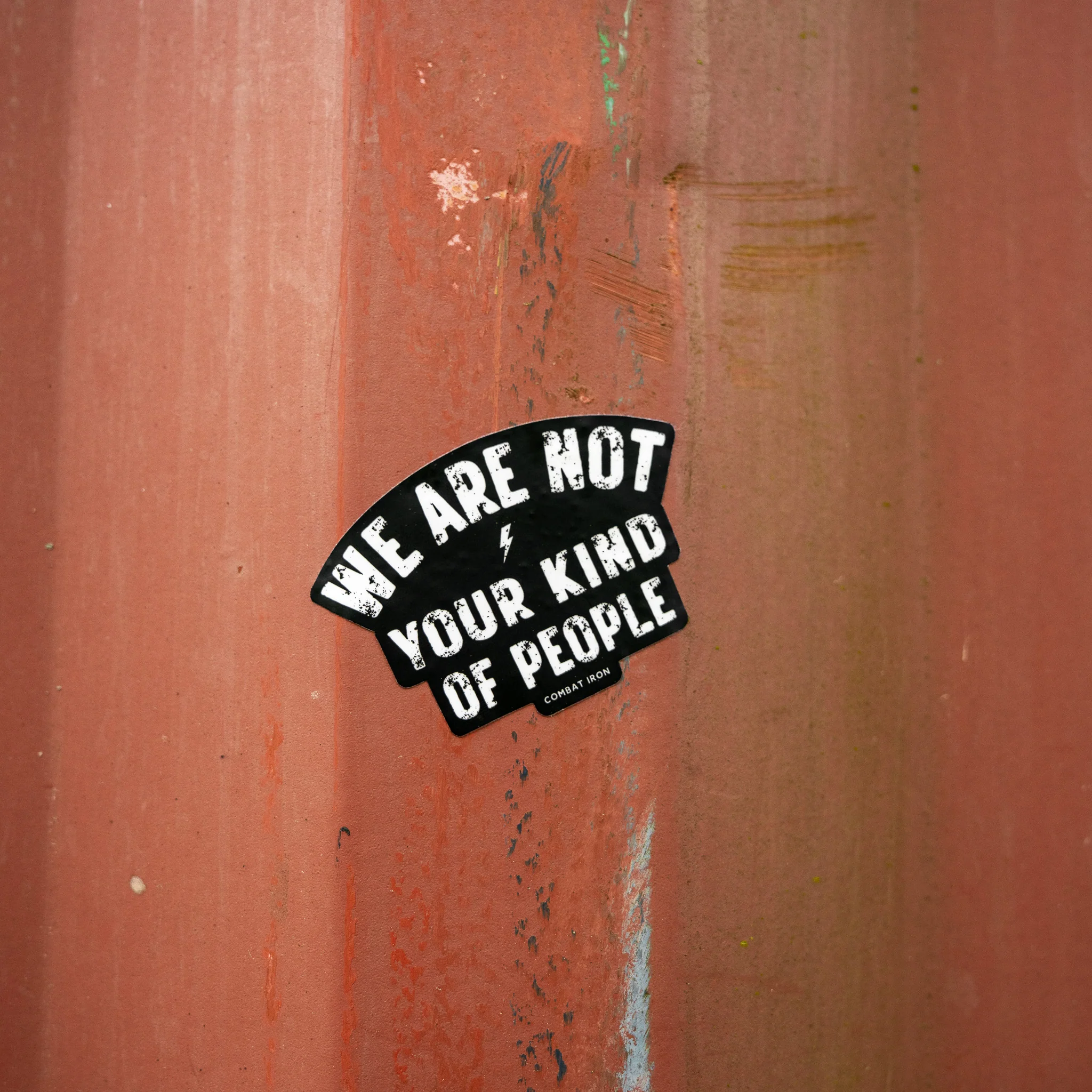We Are Not Your Kind Of People Decal - Image 5