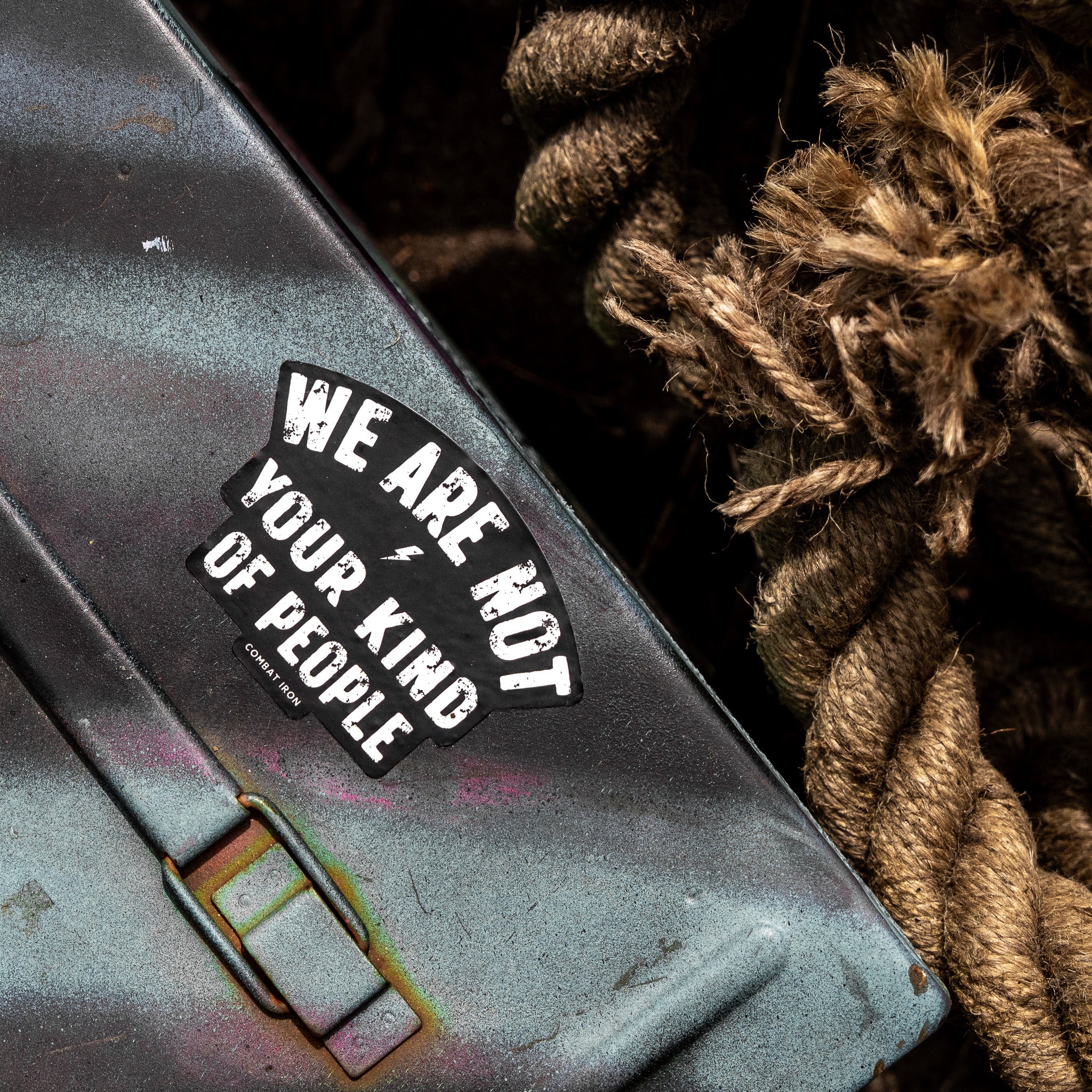 We Are Not Your Kind Of People Decal - Image 6