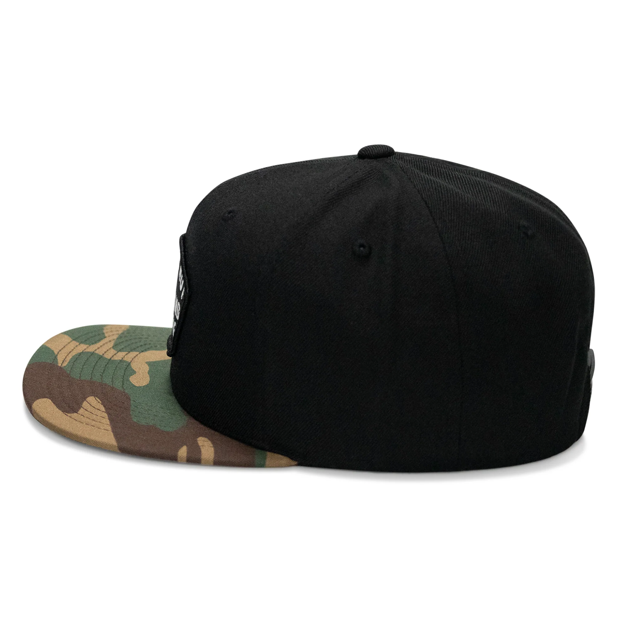We Are Not Your Kind Of People Patch Flatbill Snapback Hat - Image 9