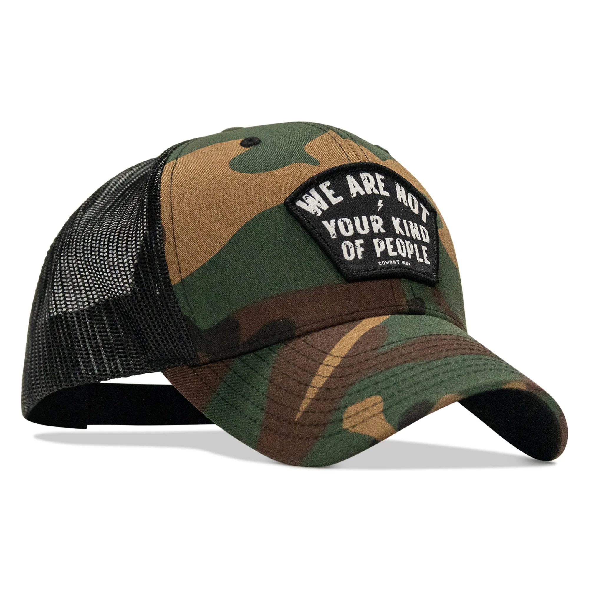 We Are Not Your Kind Of People Patch Snapback Hat - Image 23