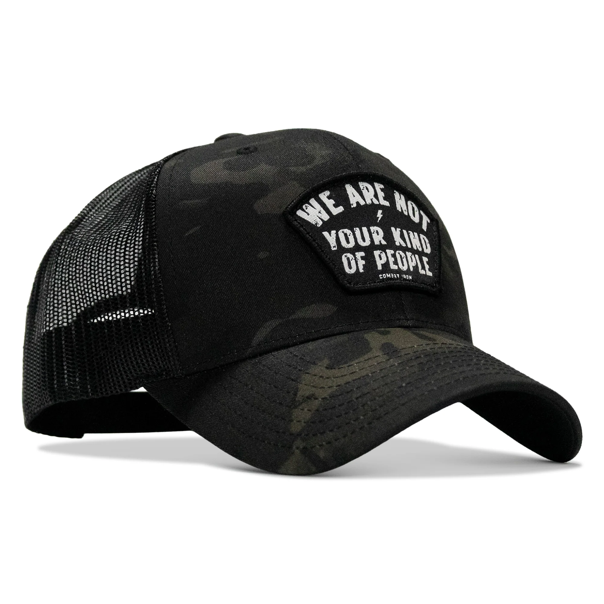 We Are Not Your Kind Of People Patch Snapback Hat - Image 8