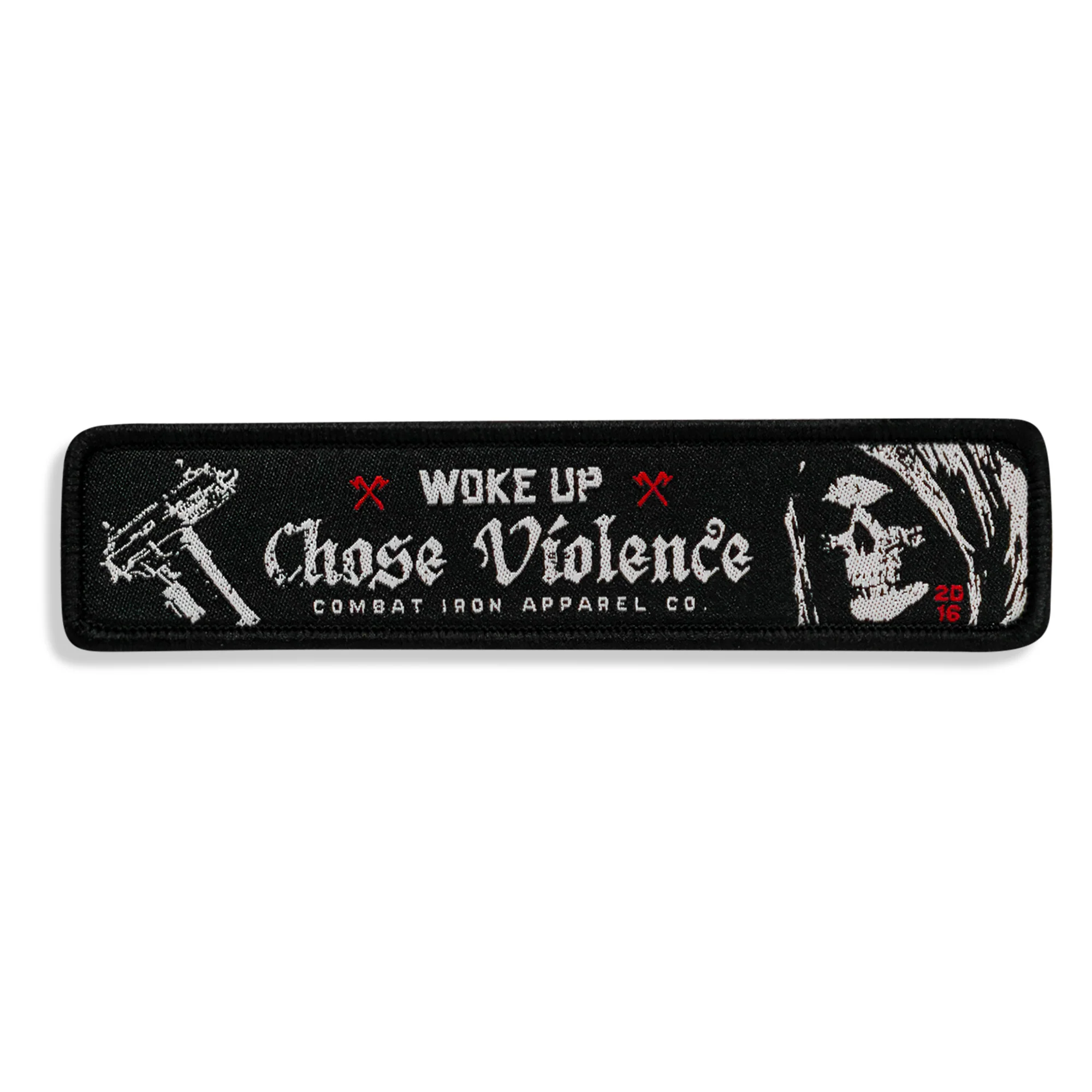 Woke Up, Chose Violence Velcro Patch