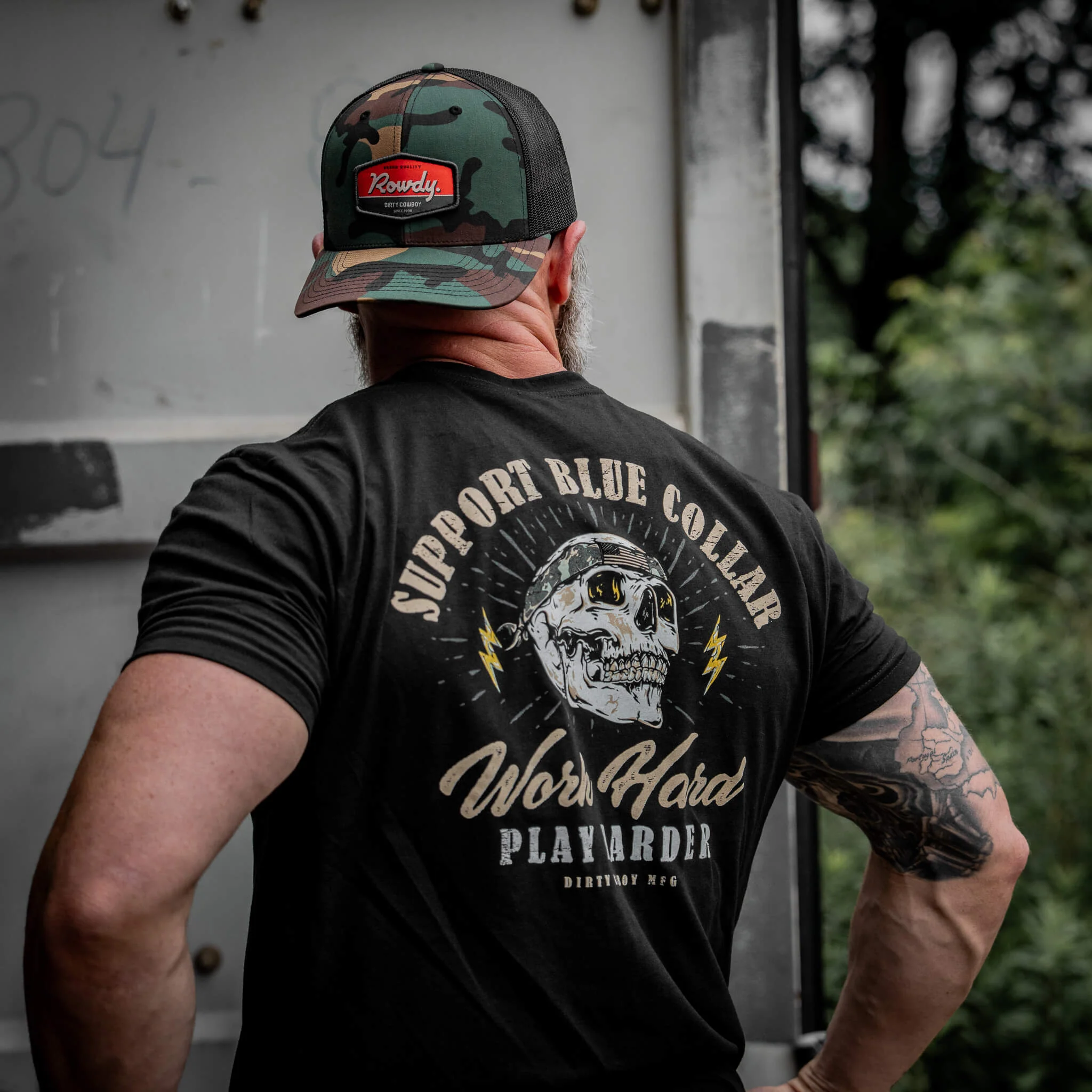 Work Hard Play Harder Men's T-Shirt - Image 6