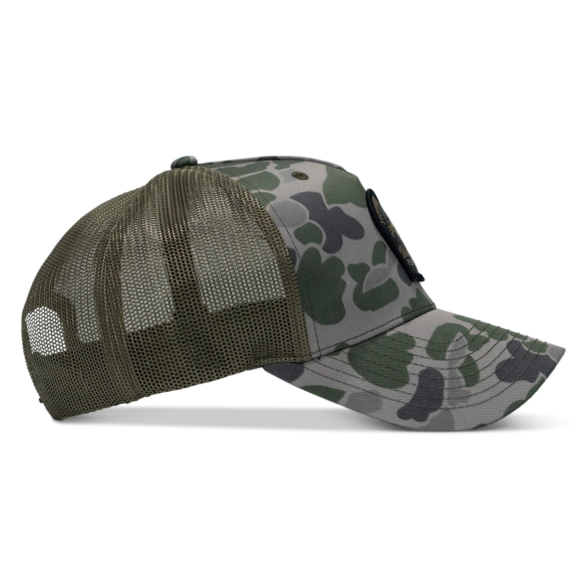 Work Hard Play Harder | Support Blue Collar Patch Snapback Hat - Image 24