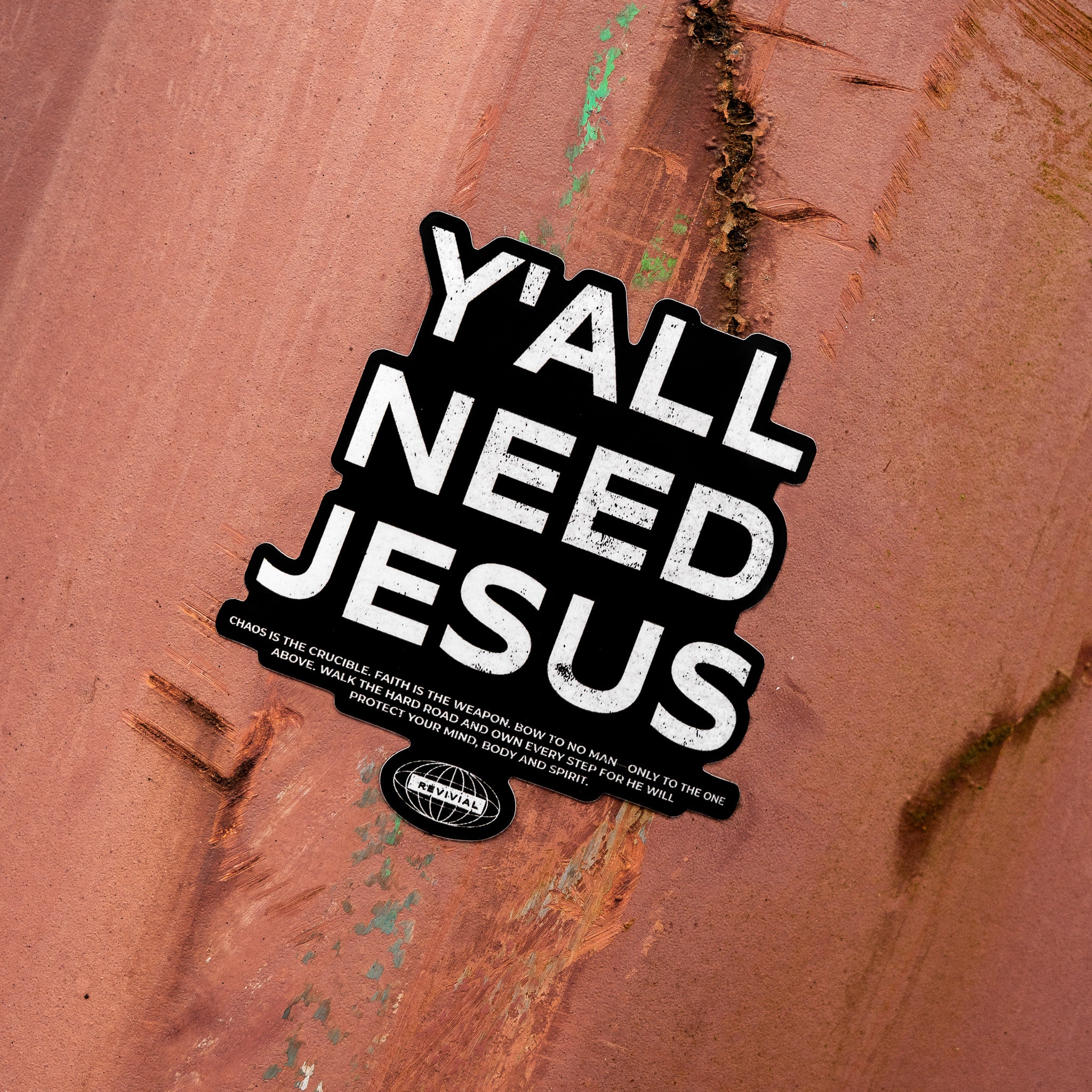 Y'all Need Jesus Decal - Image 2