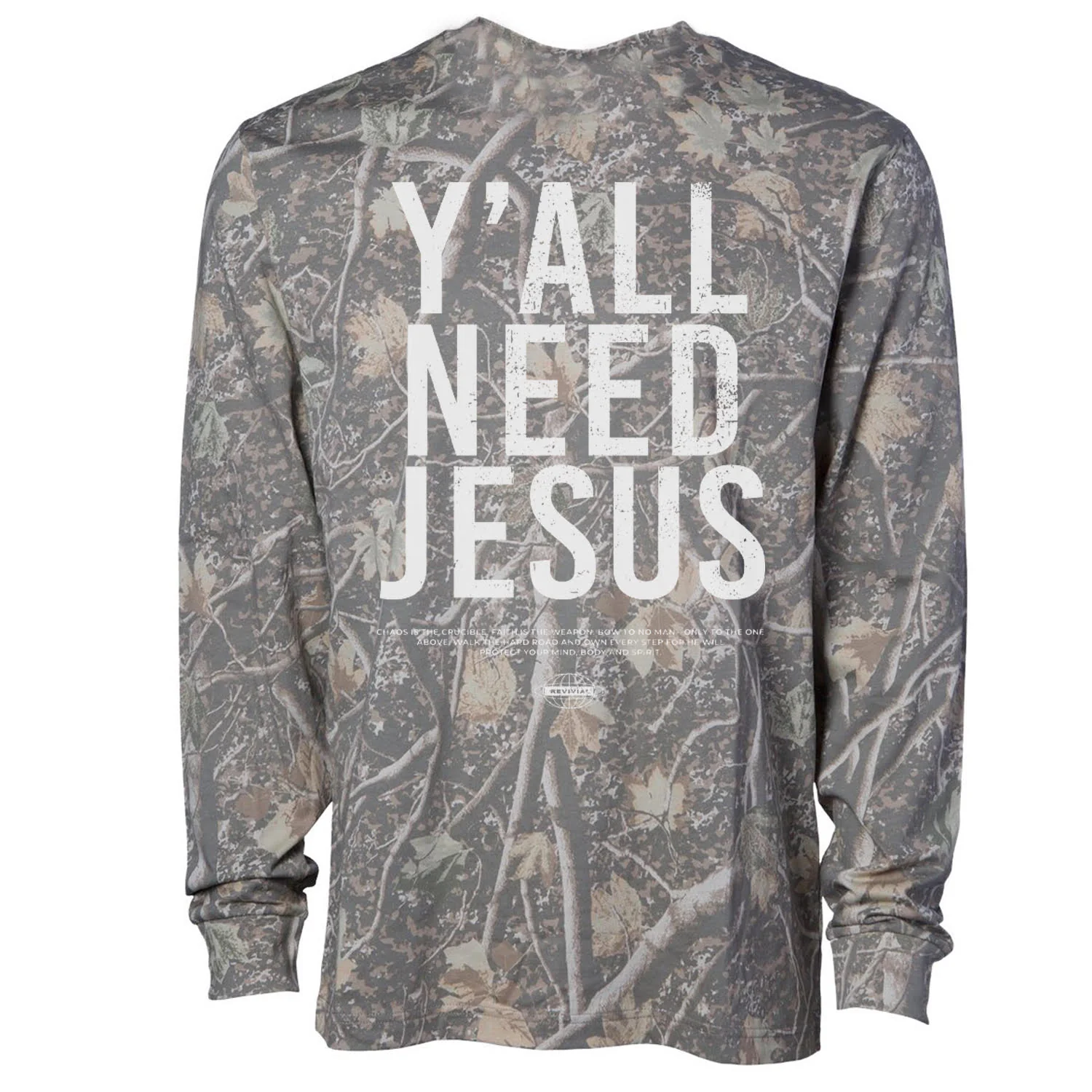 Y'all Need Jesus Men's Long Sleeve