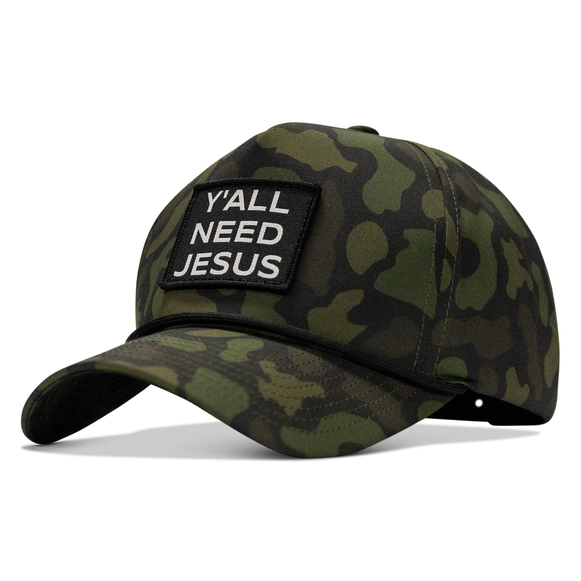Y'all Need Jesus Patch 5 Pannel Snapback - Image 12