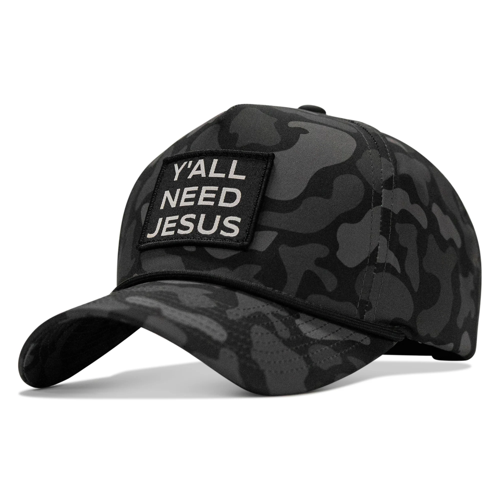 Y'all Need Jesus Patch 5 Pannel Snapback - Image 7