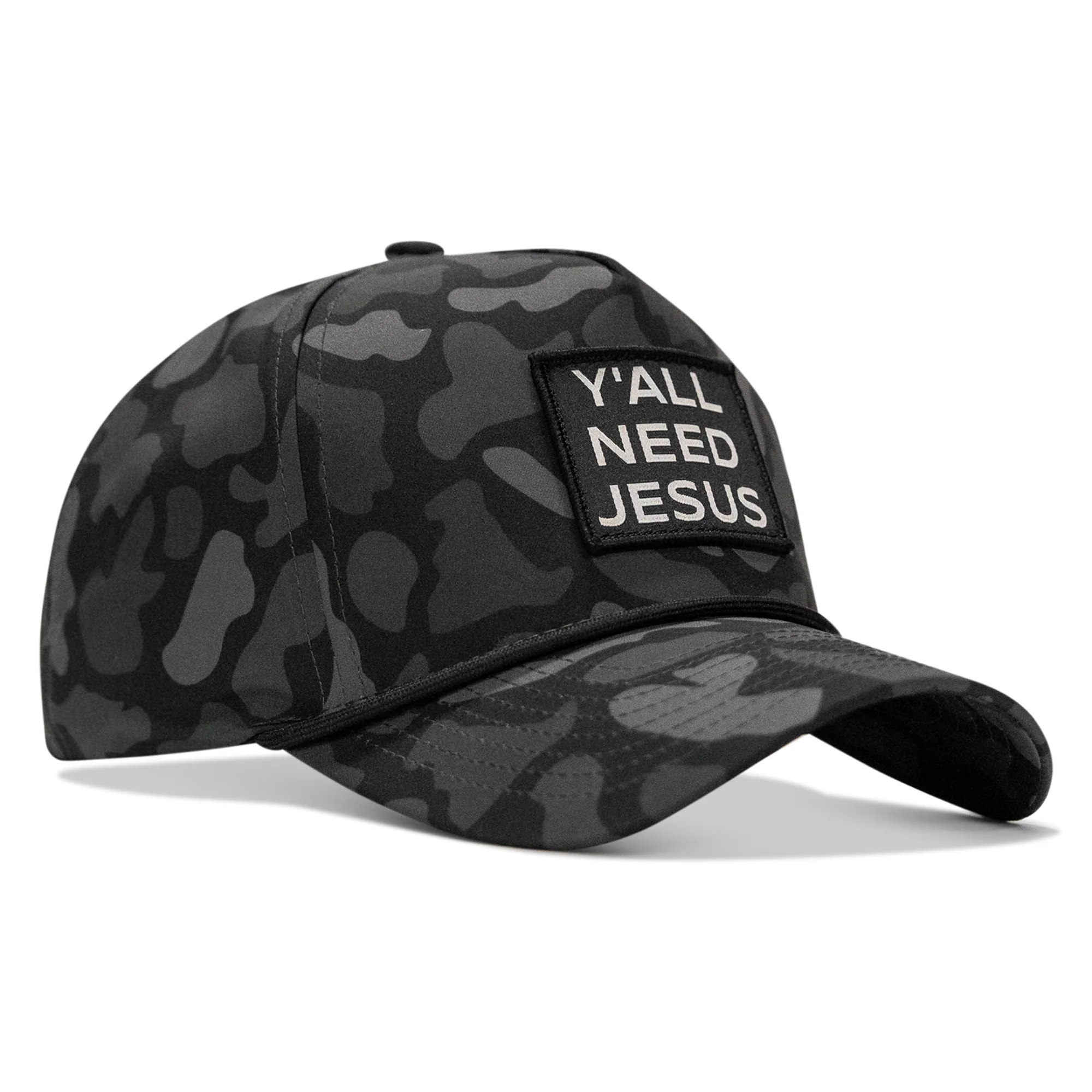 Y'all Need Jesus Patch 5 Pannel Snapback - Image 8
