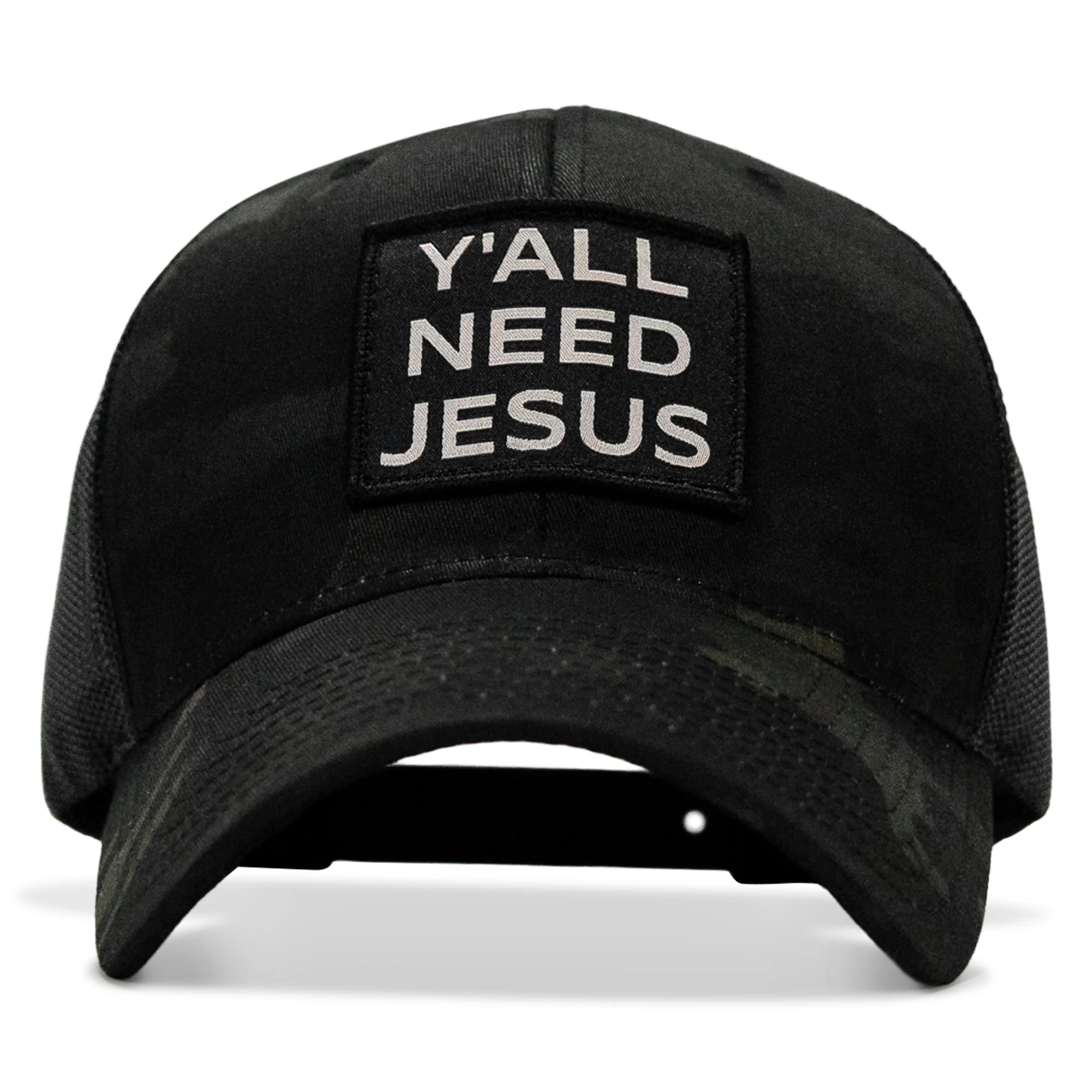 Y'all Need Jesus Patch Snapback Hat - Image 17