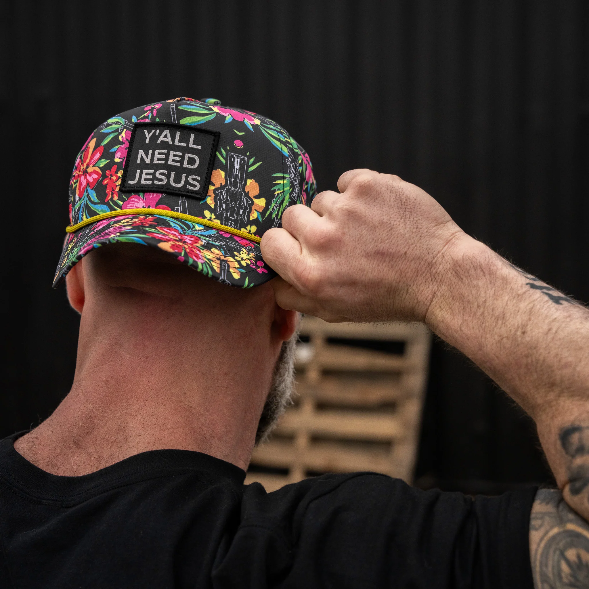 Y'all Need Jesus Patch Weekender Snapback - Image 16