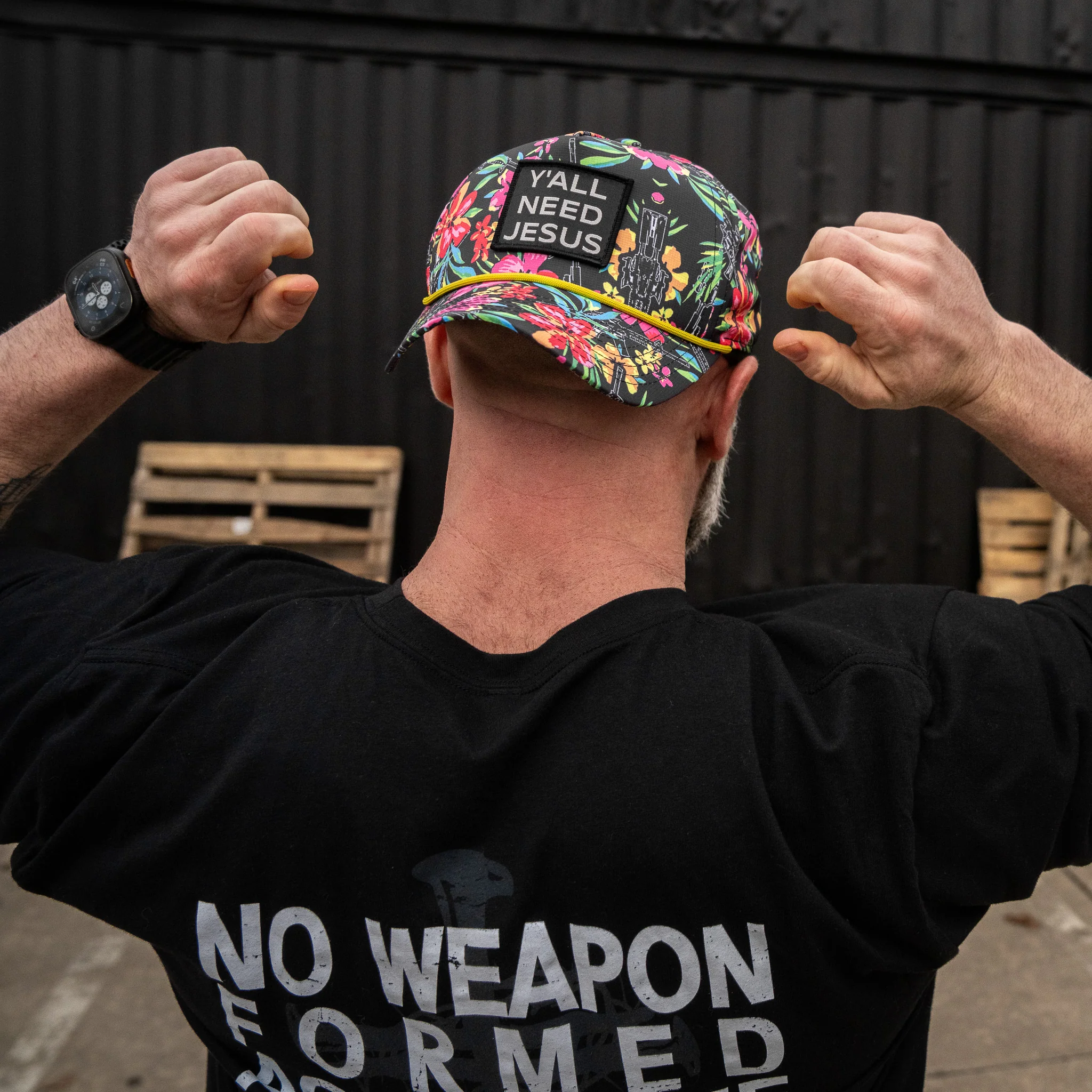 Y'all Need Jesus Patch Weekender Snapback - Image 18